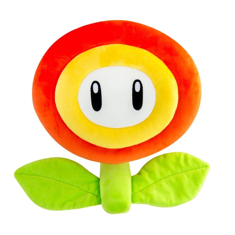 1 Nintendo - Super Mario - Fire Flower Mega Mocchi Plush - Multi, 1 of 4