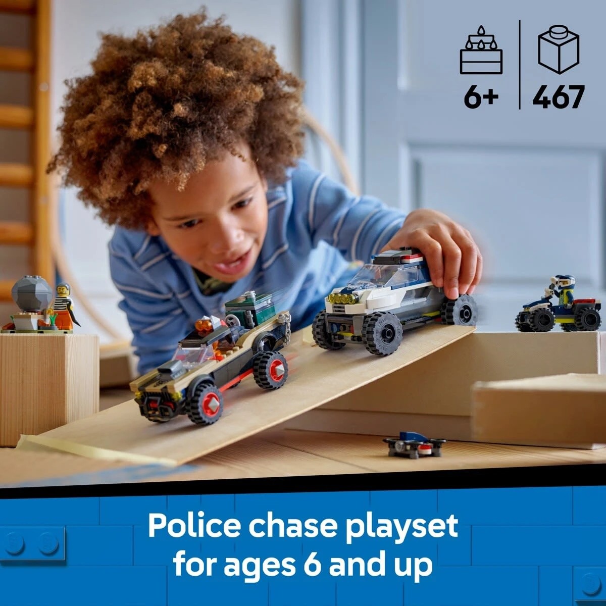 4 LEGO City Off-Road Police Car Chase 60449, 4 of 10