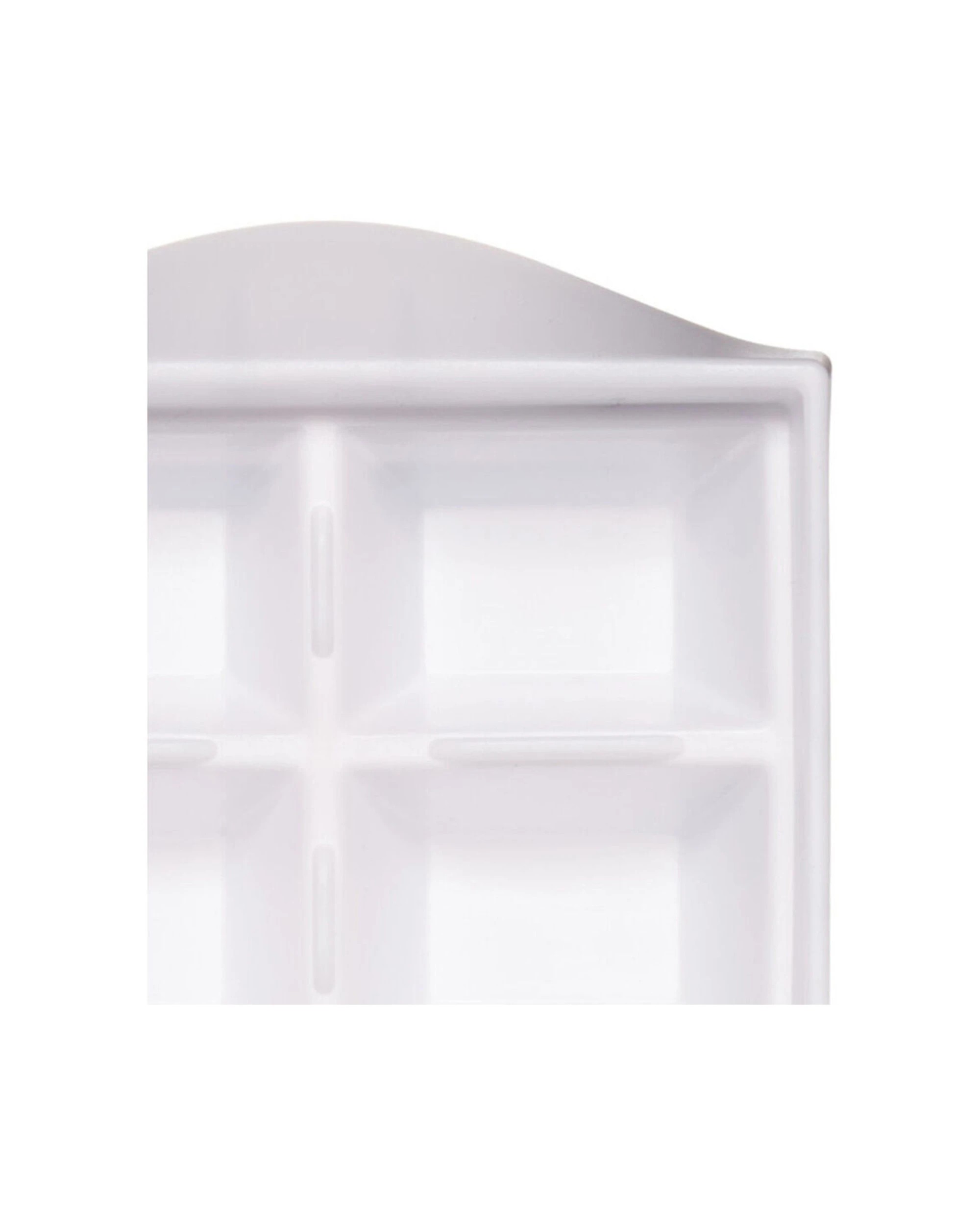 4 BarCraft 6PK Plastic Flexible 14-Ice Cube Tray Mould - White, 4 of 6