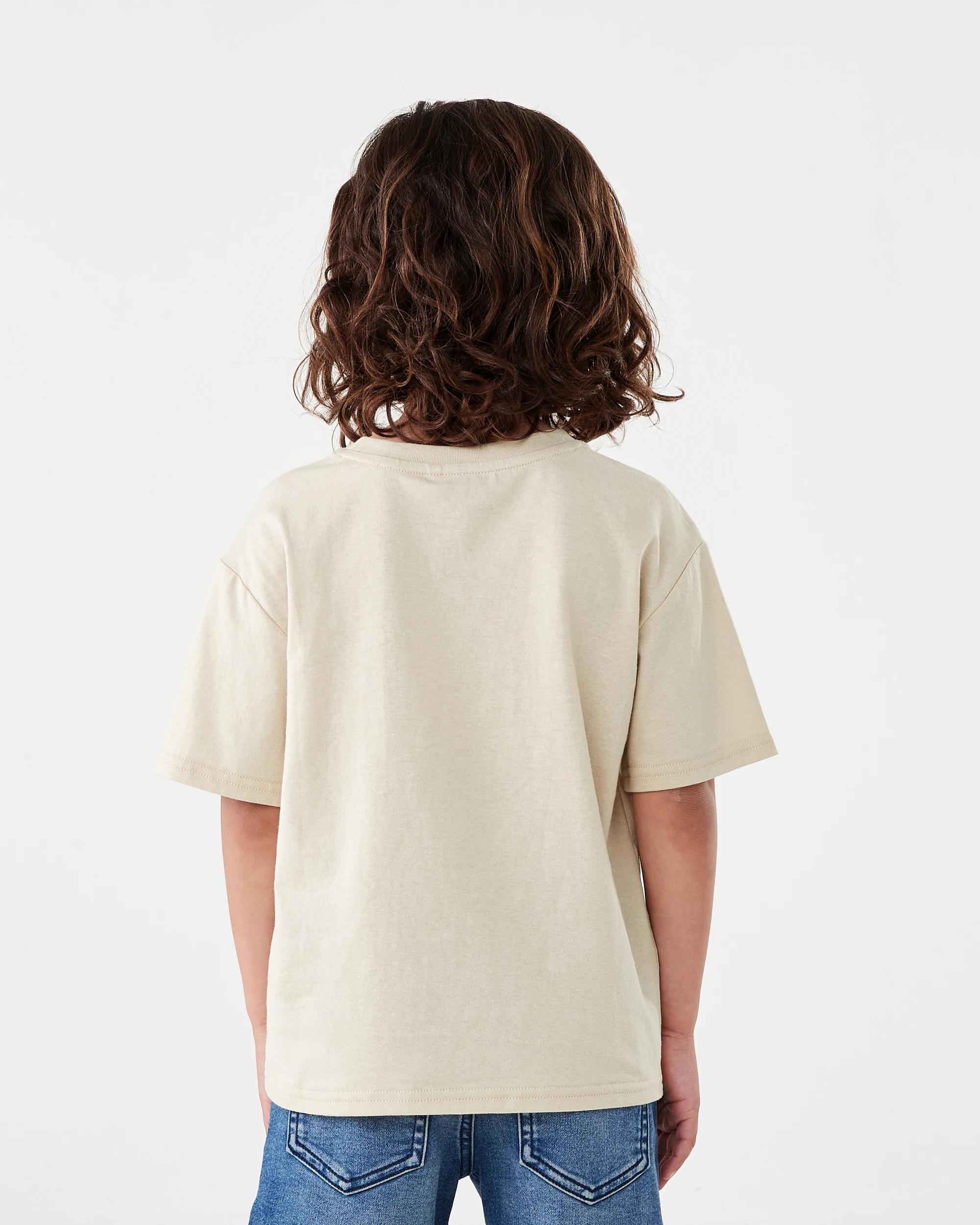 2 Chest Print T-shirt Bge Croc, 2 of 6