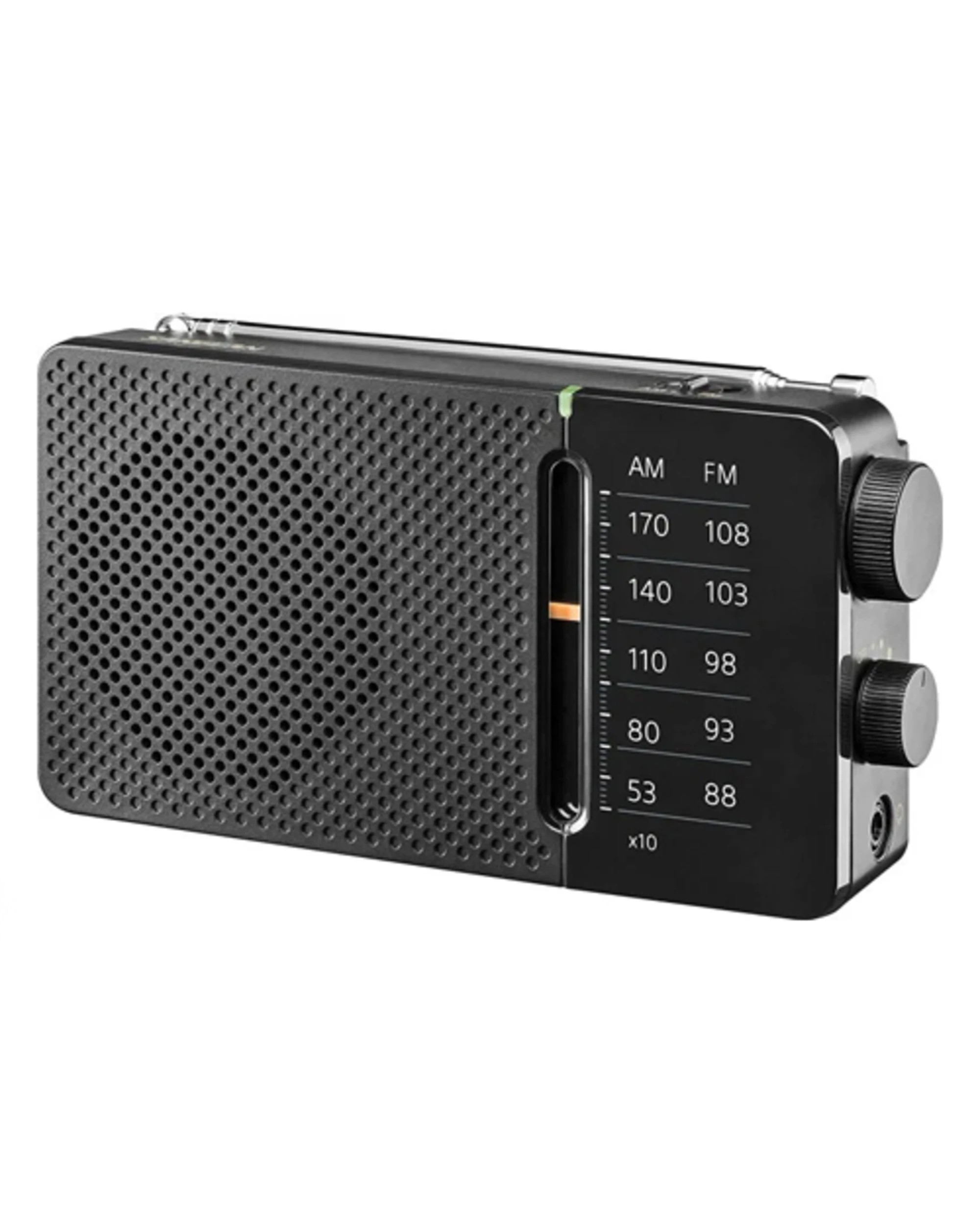 2 Sangean SR-36 AM/FM Analog Pocket Radio - Black, 2 of 2
