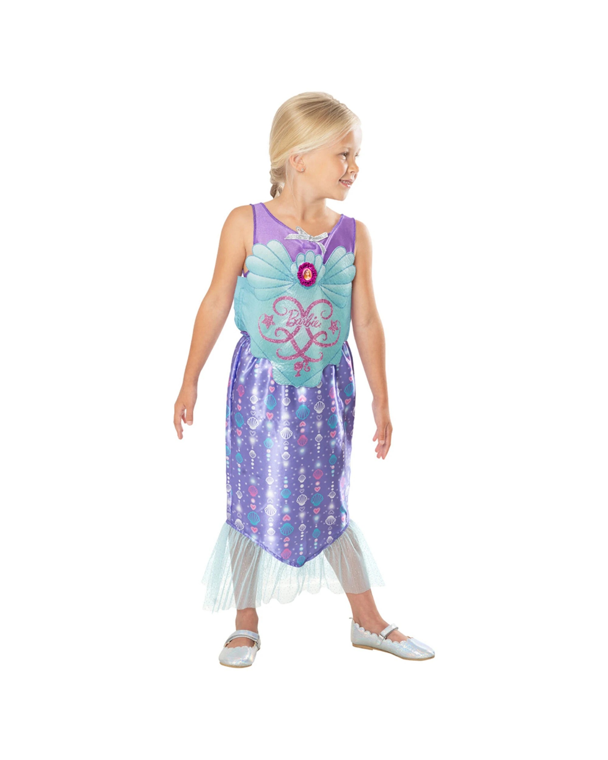 2 Barbie Dress-Up Trunk With Accessories Kids Fairy Costume - Multi, 2 of 3
