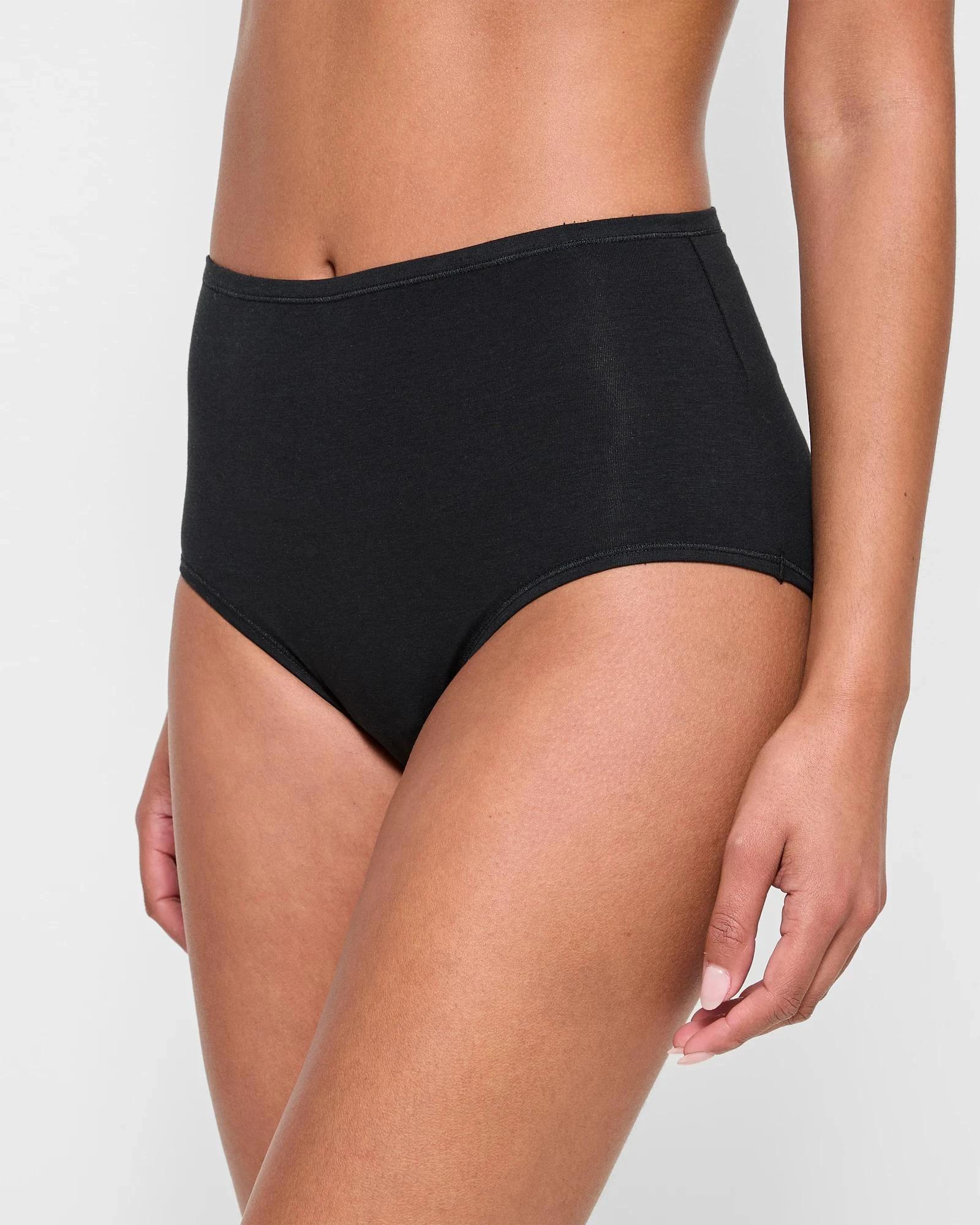 3 Target Woman 2 Pack Super Soft Full Briefs BLACK, 3 of 4