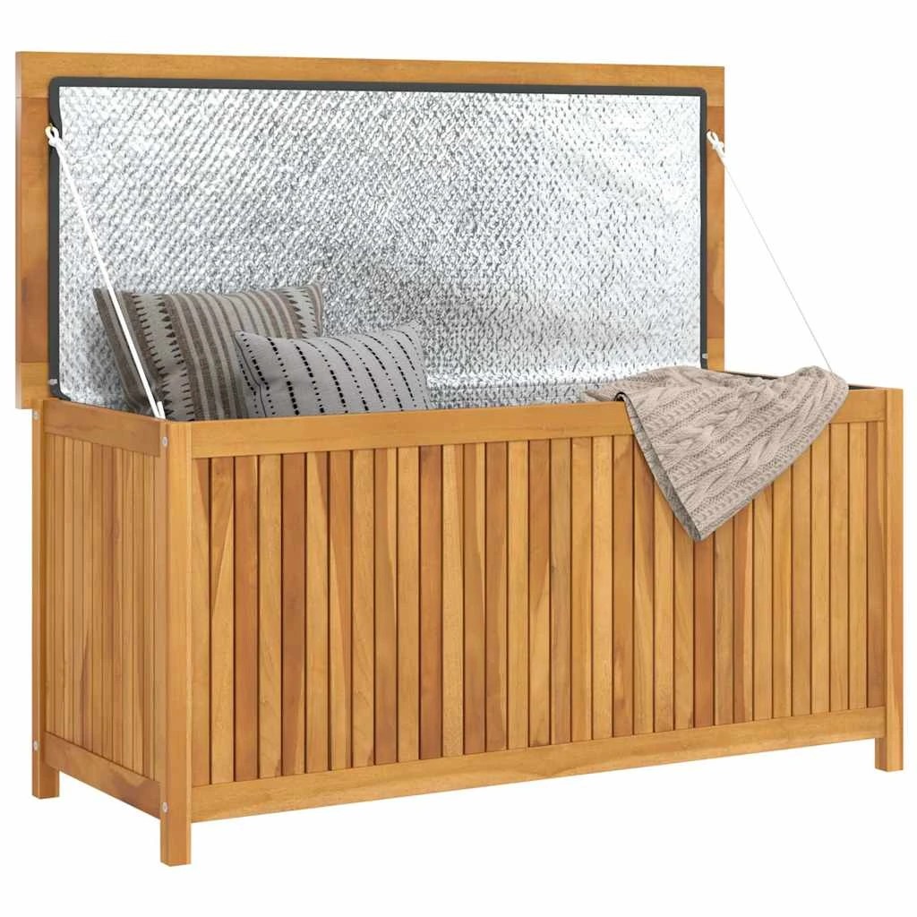 3 Vidaxl Outdoor Storage Box Wooden Outdoor Storage Box - Brown, 3 of 10