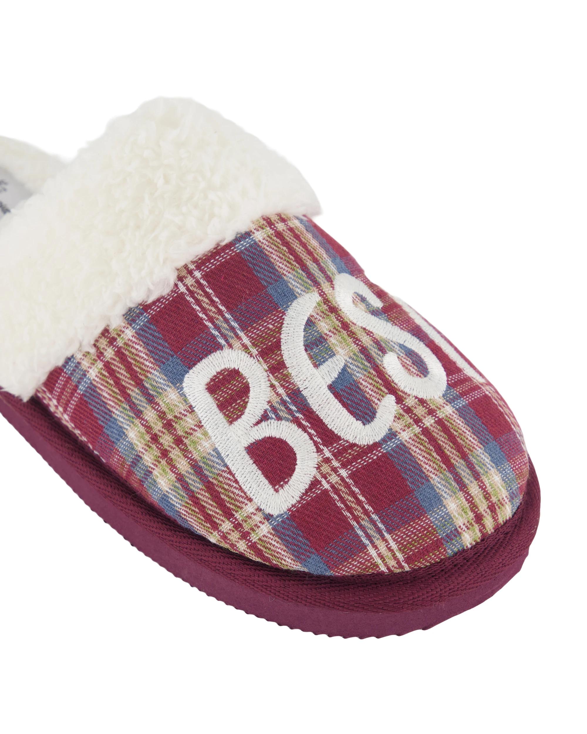 3 Best Mum Slipper Scuffs Syrah Red, 3 of 3