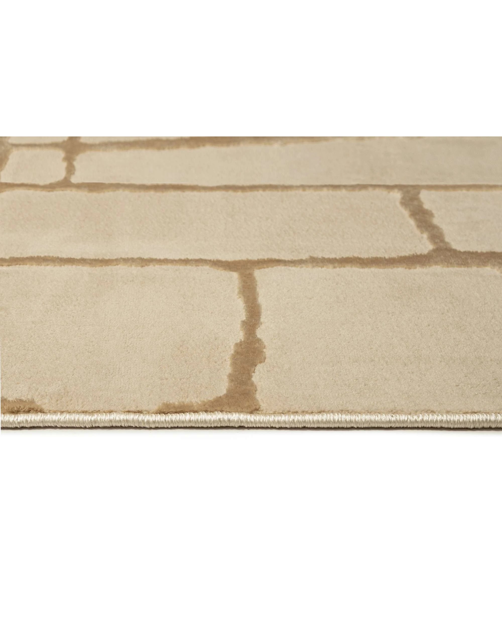 6 Loopsie Gharda Textured Abstract Washable Rug-330cm x 240cm - Beige, 6 of 8