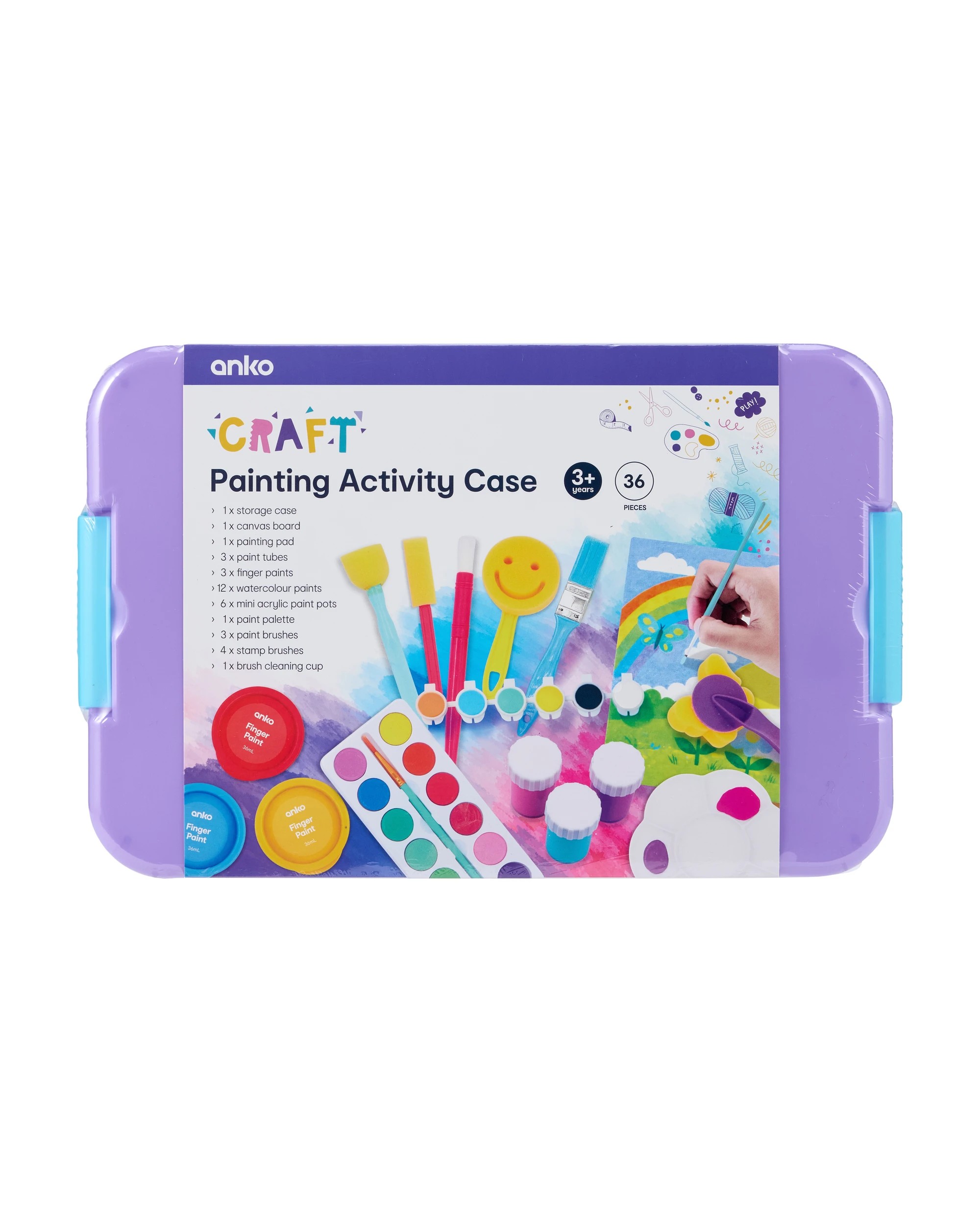 1 36 Piece Painting Activity Case, 1 of 3