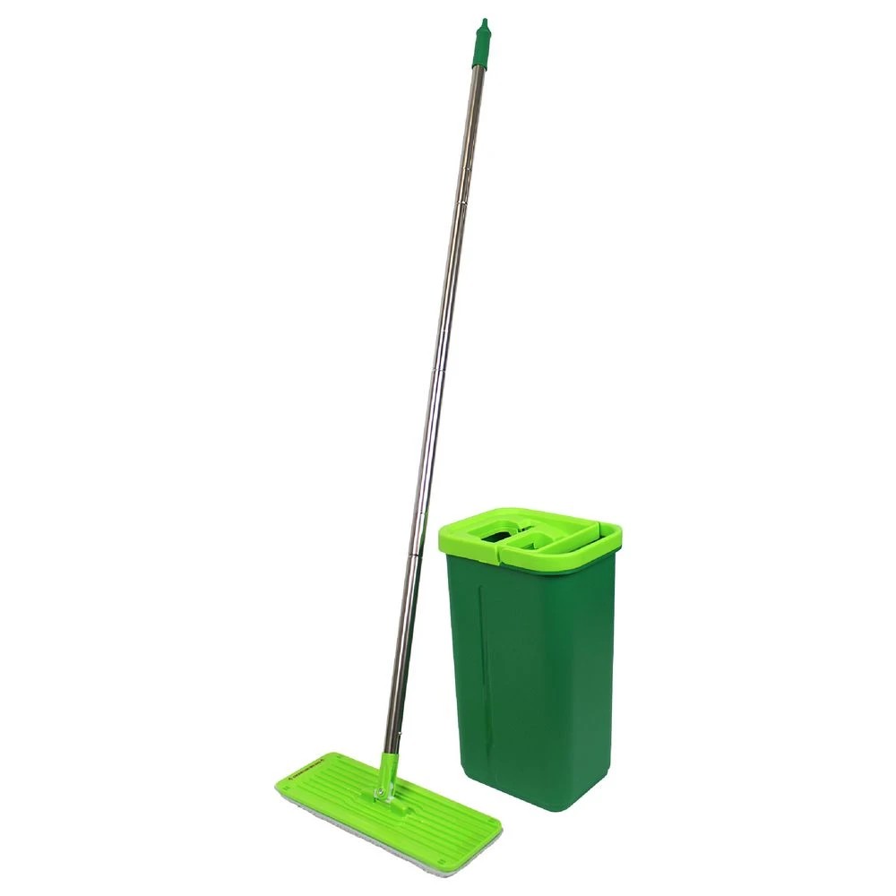 2 Sabo Clean Ease Flat Mop and Wringer Set, 2 of 4