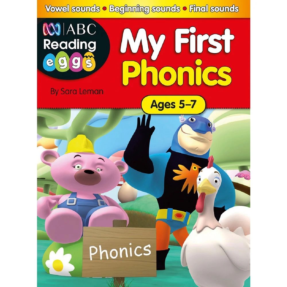 1 ABC Reading Eggs Activity Book First Phonics, 1 of 4