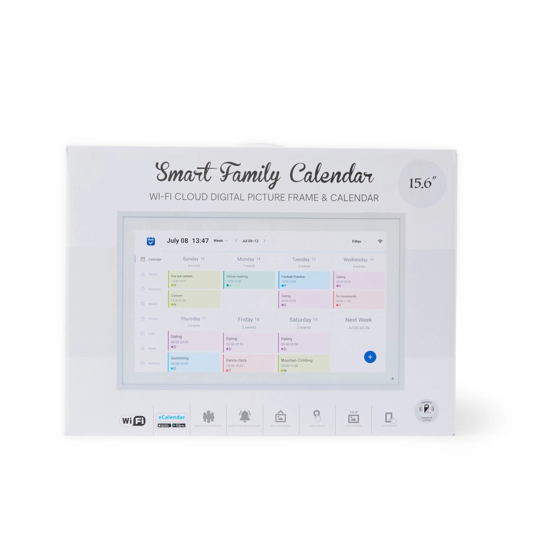 2 15.6in. Digital Family Calendar, 2 of 6