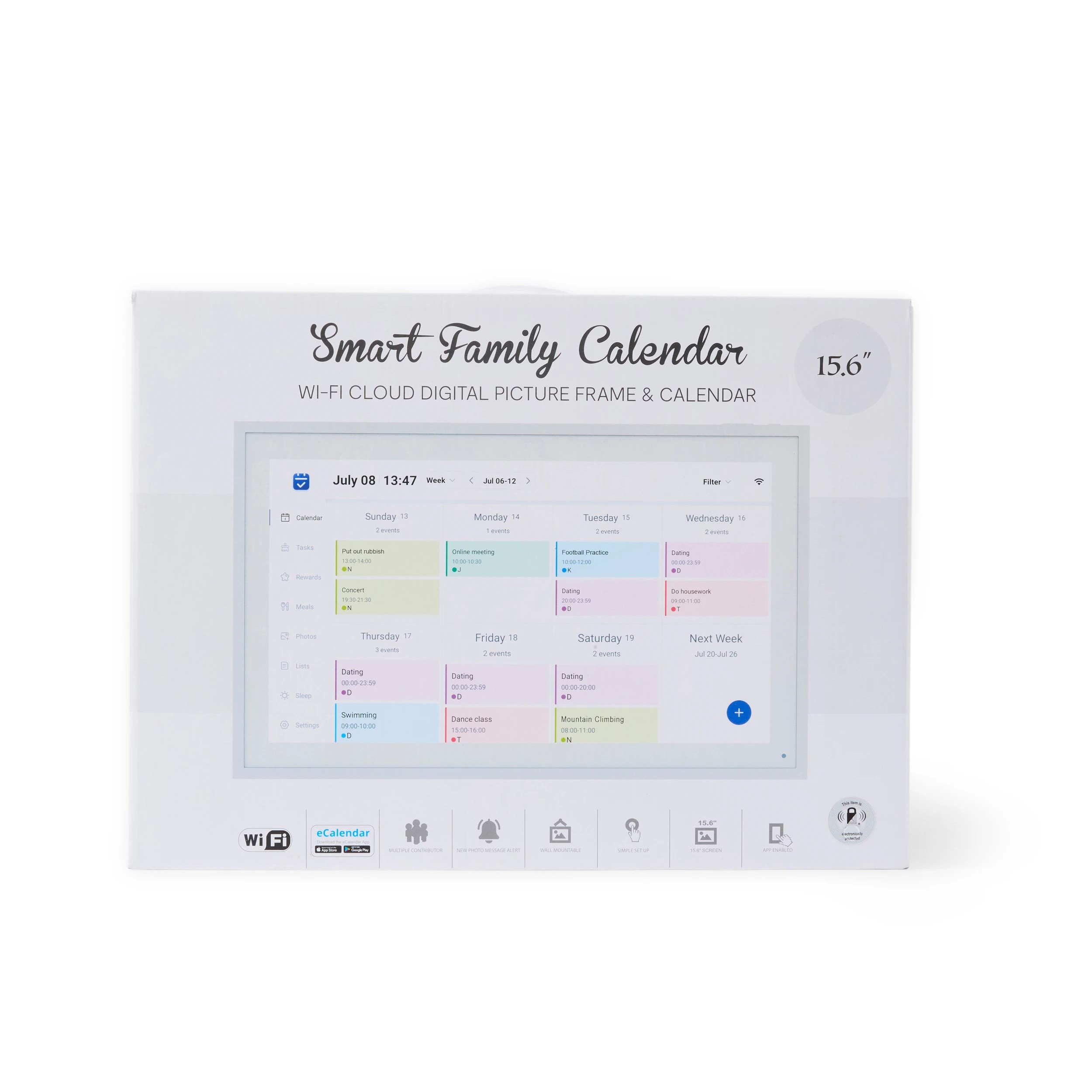 2 15.6in. Digital Family Calendar, 2 of 6