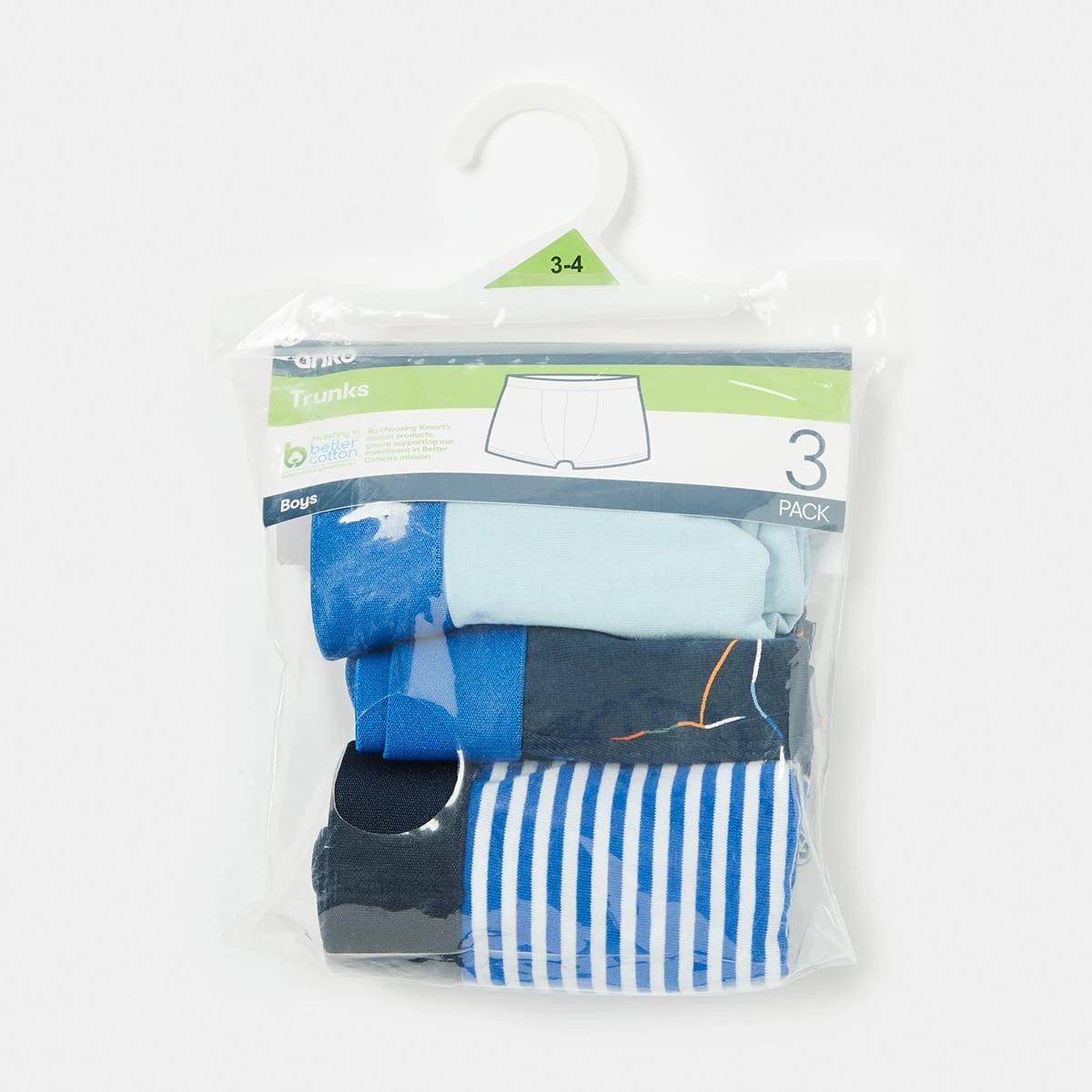 6 3 Pack Novelty Trunks Dino S24, 6 of 6