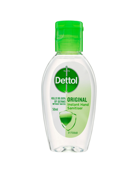 Dettol Original Instant Liquid Hand Sanitiser 50ml
