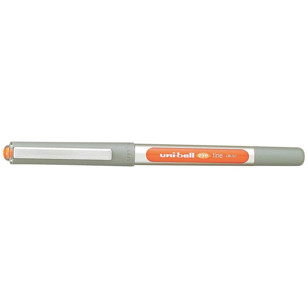 1 Uni-Ball Eye Fine Rollerball Pen Orange, 1 of 1