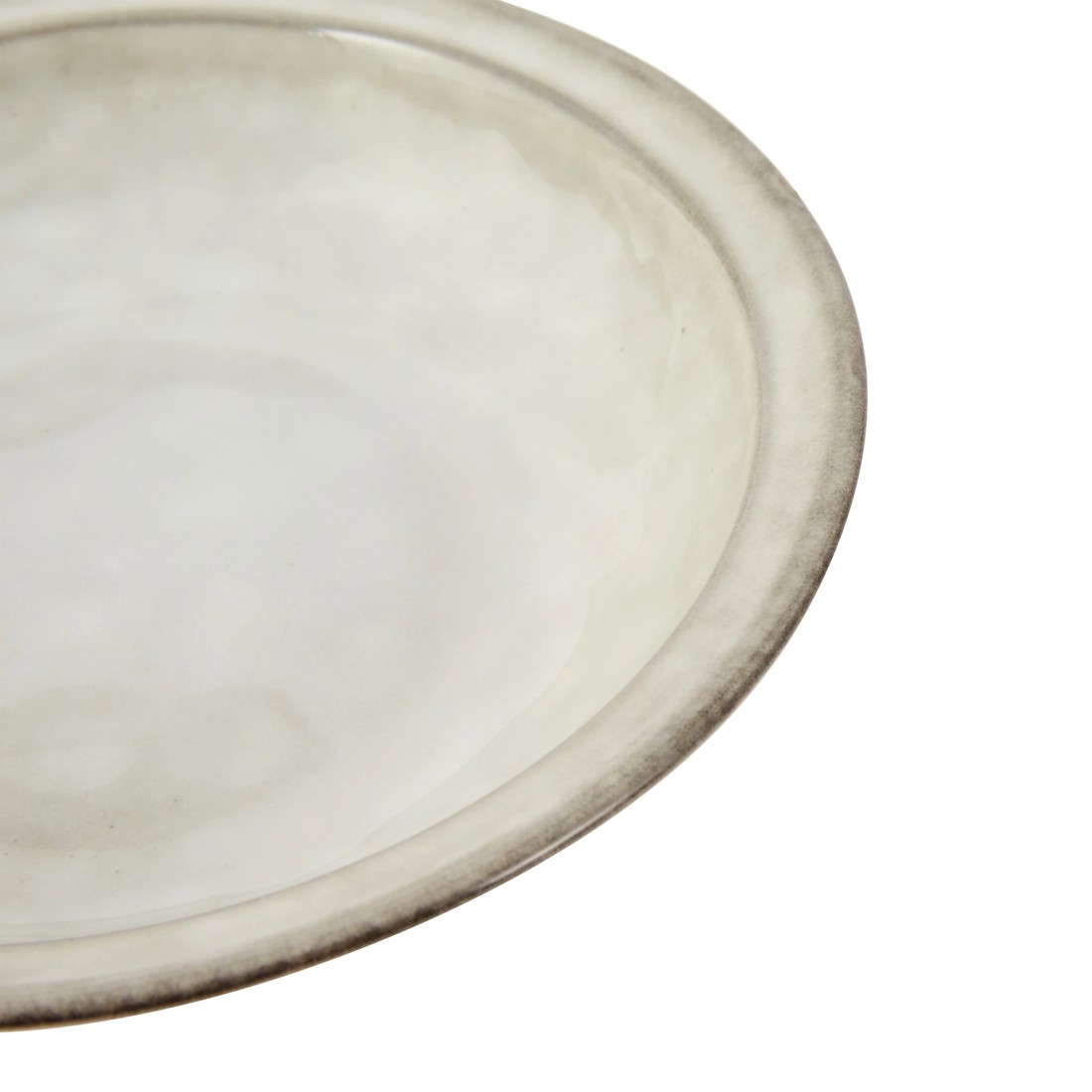 2 Grey Rim Large Bowl, 2 of 4