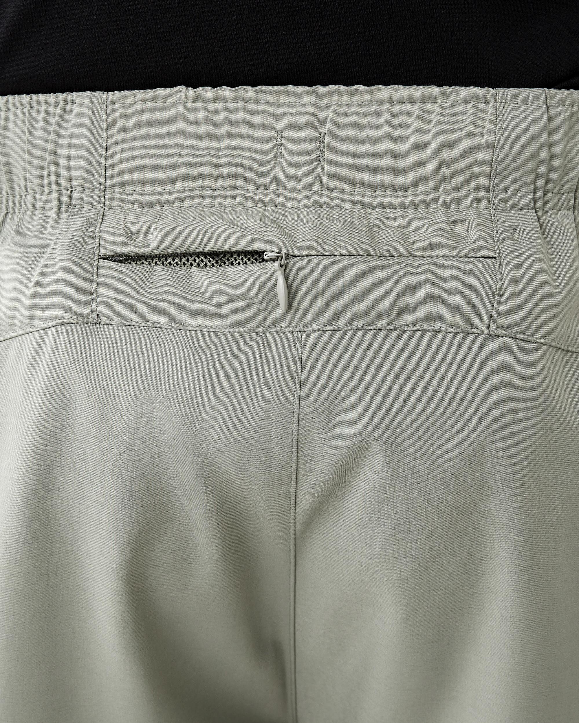 7 Active Mens Woven Stretch Shorts Rhino Grn, 7 of 8