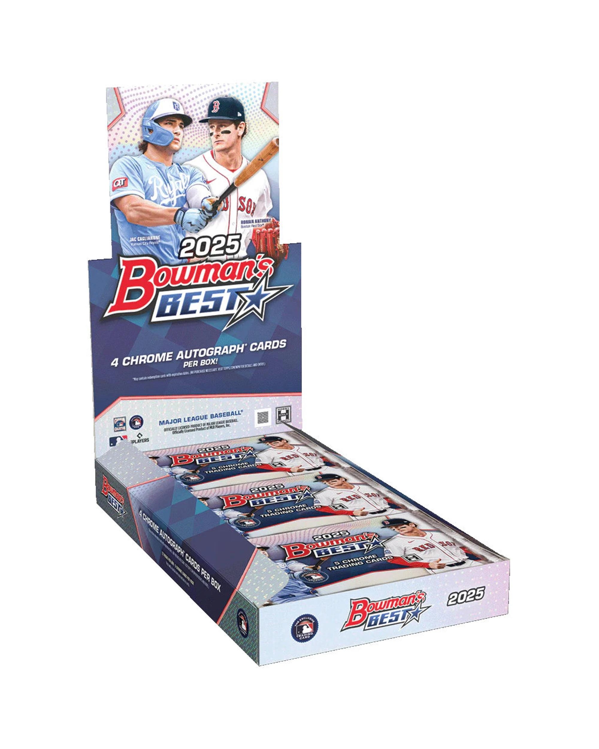 1 Topps MLB 2025 Bowmans Best Baseball Hobby Box, 1 of 9