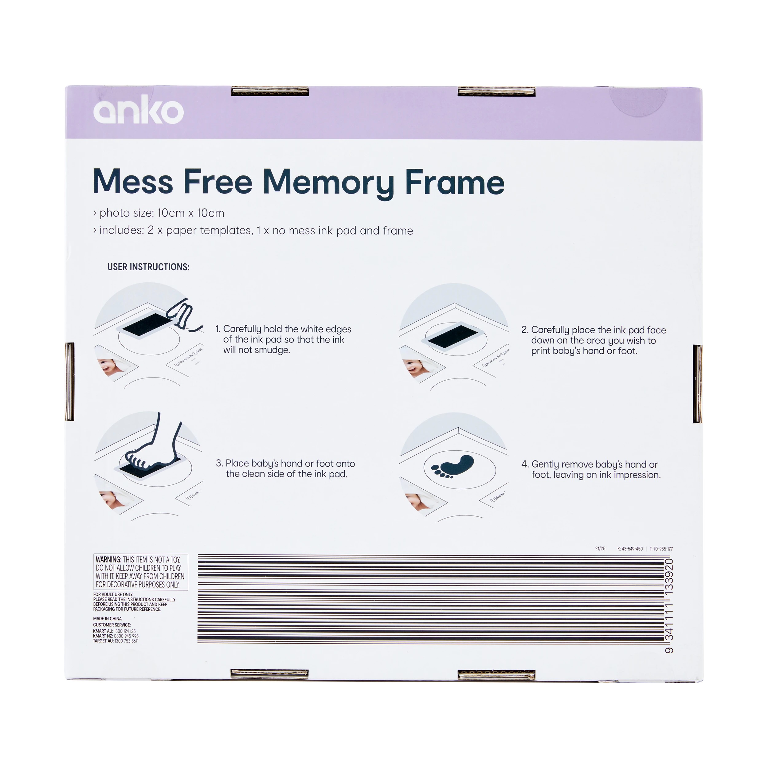 6 Mess Free Memory Frame, 6 of 6