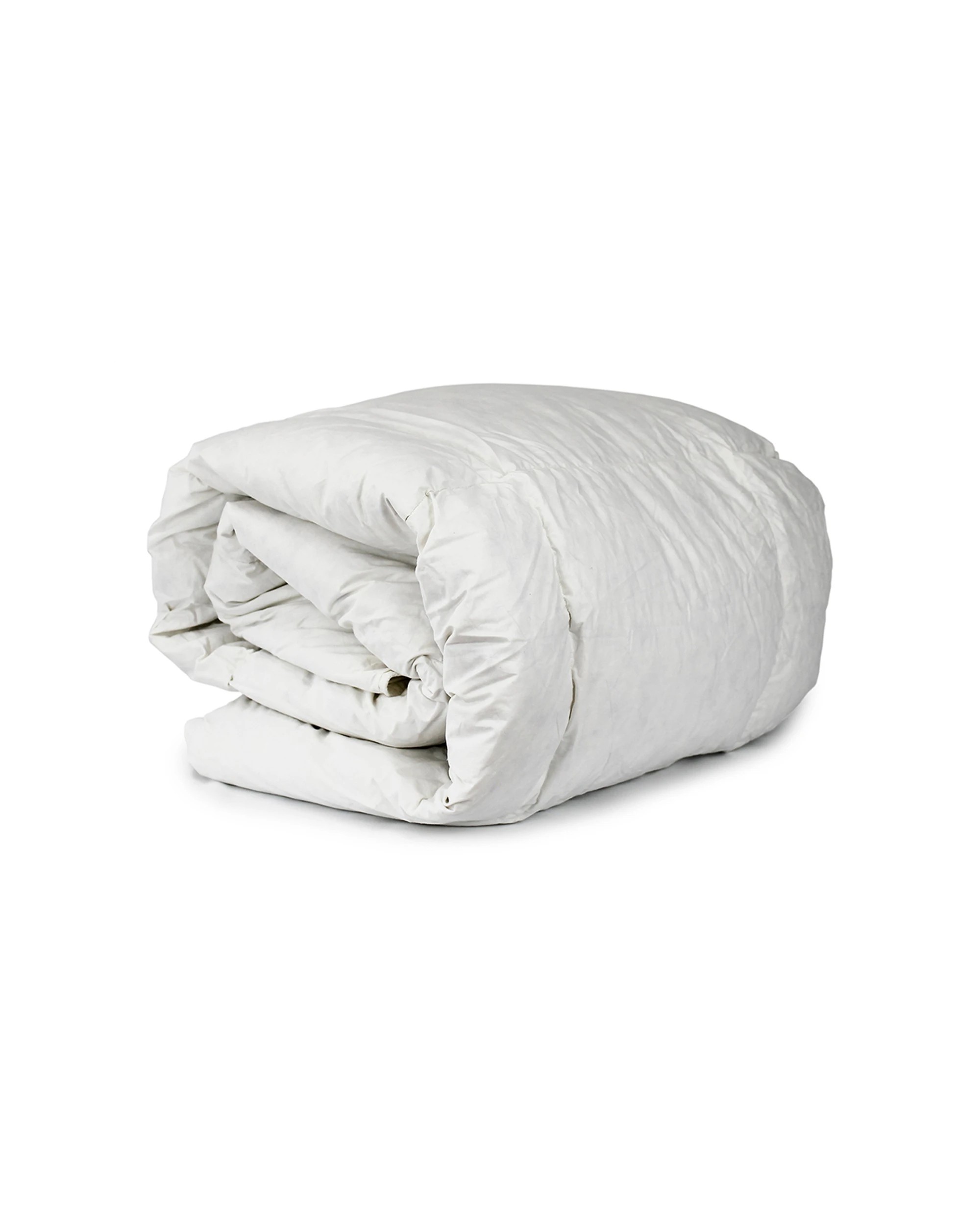 2 Jason Commercial King Bed Feather And Down Quilt 240x210cm Cotton Japara Cover Double Stitching. - White, 2 of 3