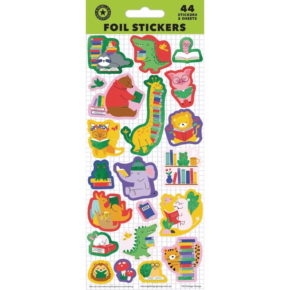1 Artwrap Sticker Sheet Reading, 1 of 1