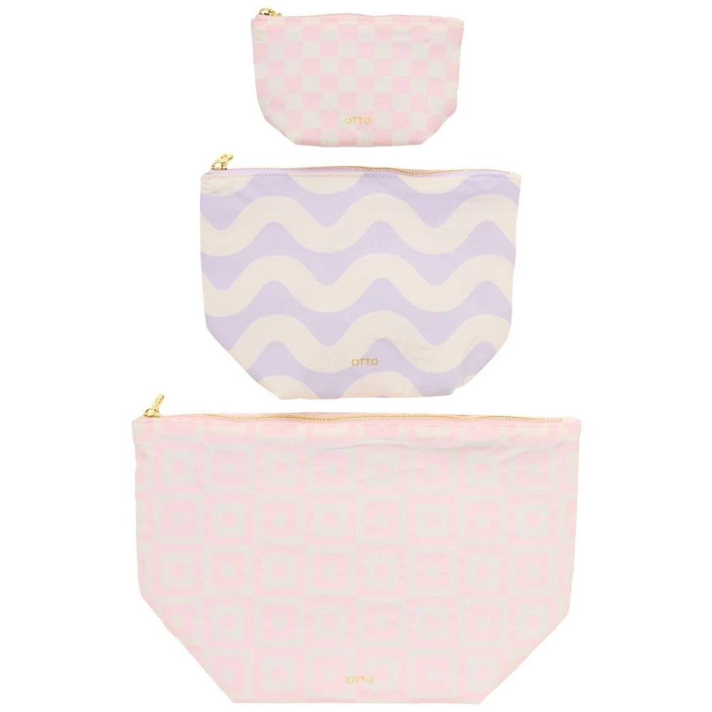 5 Otto Eclectic Pop Accessory Pouch 3 Pack, 5 of 6