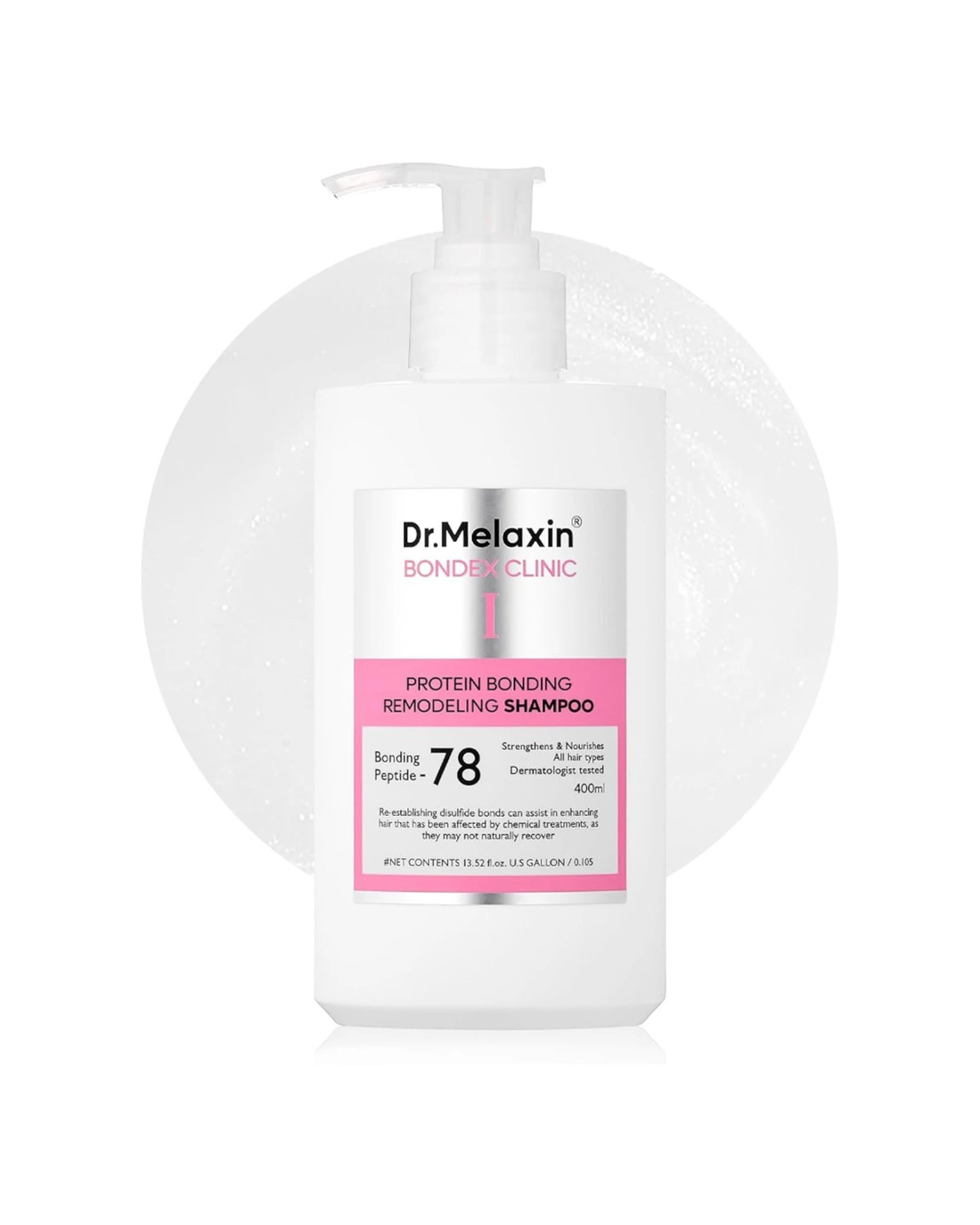Dr Melaxin Bondex Protein Bonding Remodeling Shampoo - 400ml - White ...