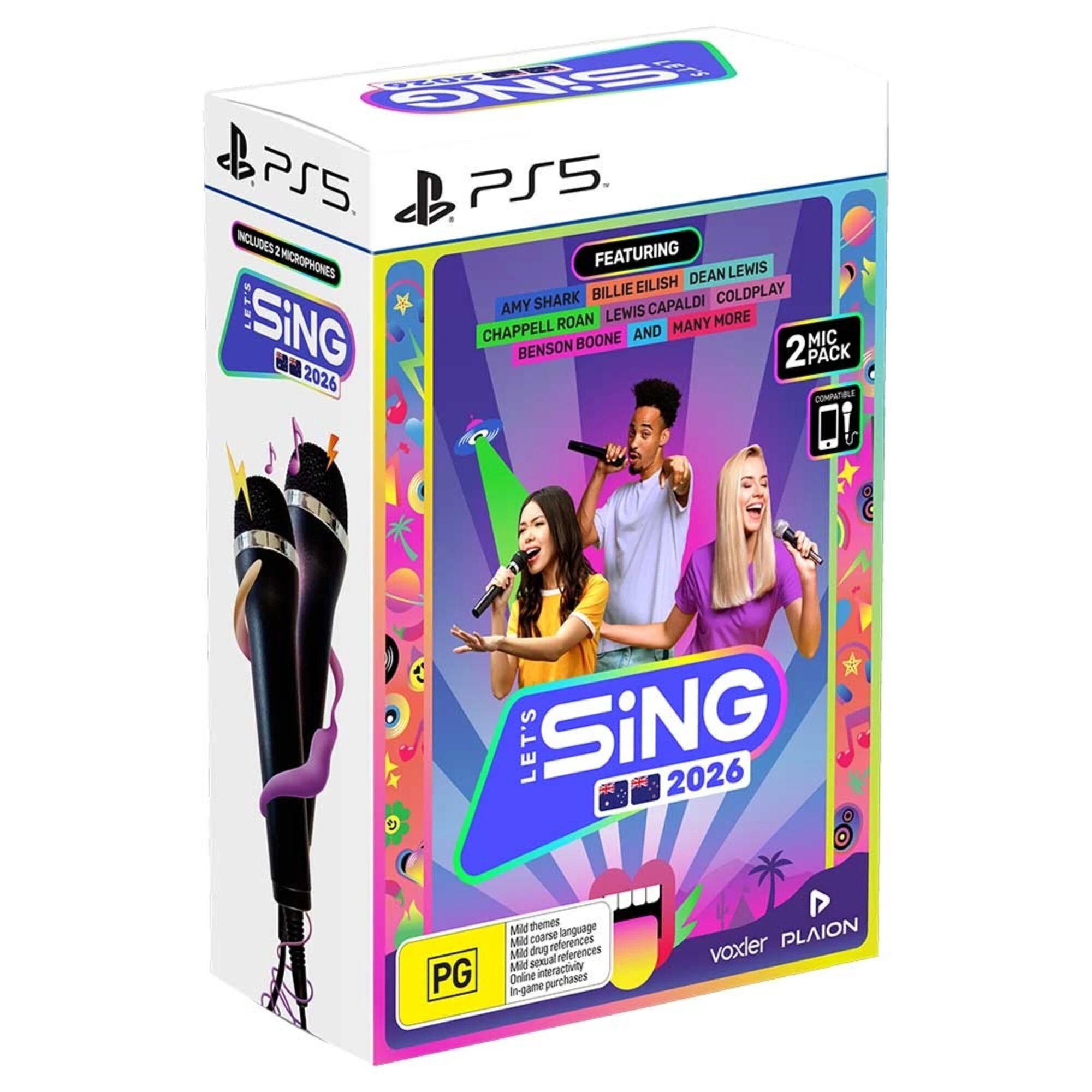 Let's Sing 2026 - 2-Mic Bundle - Kmart