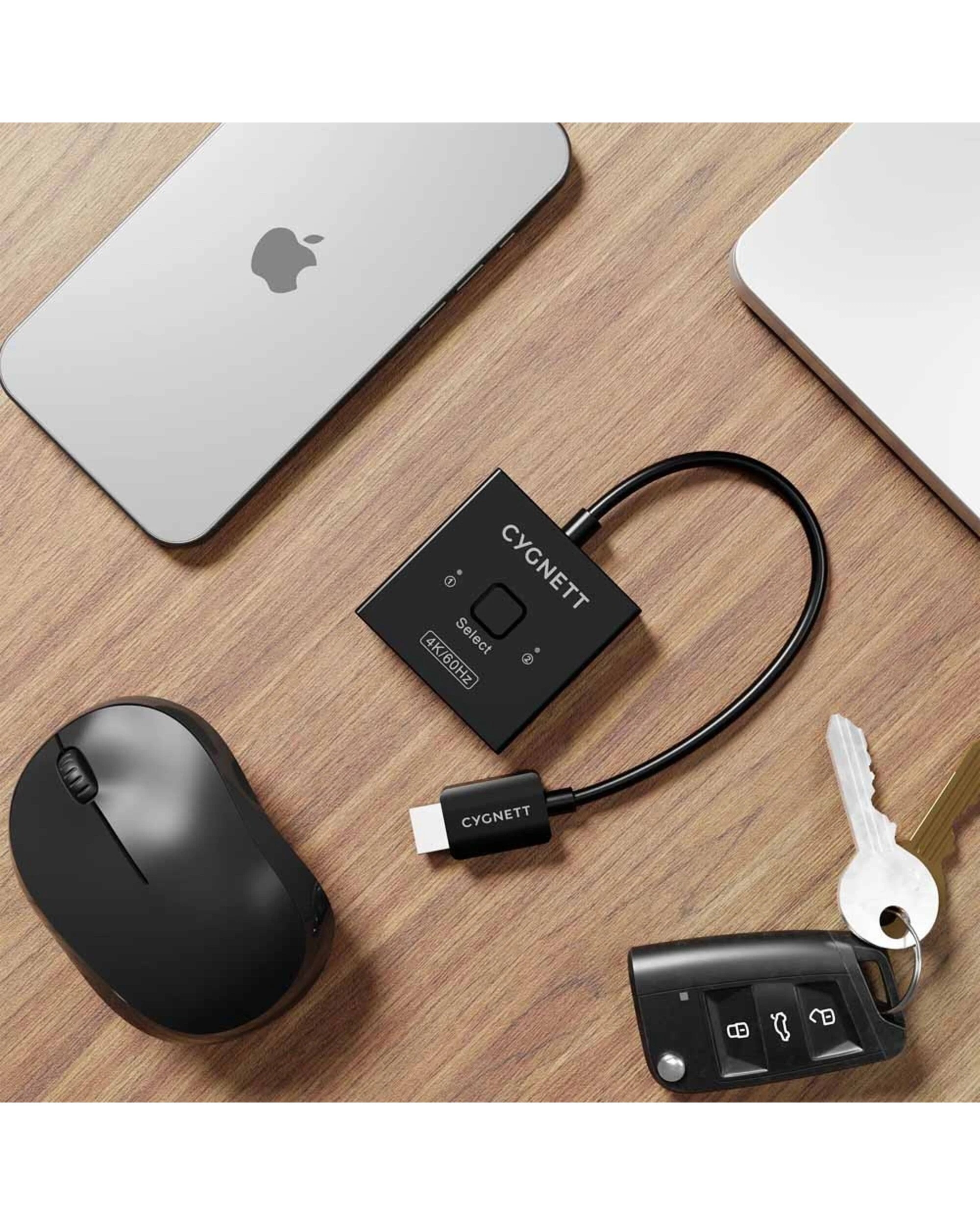 4 Cygnett - 2-in-1 Bi-Directional Dual HDMI Switcher, 4 of 5