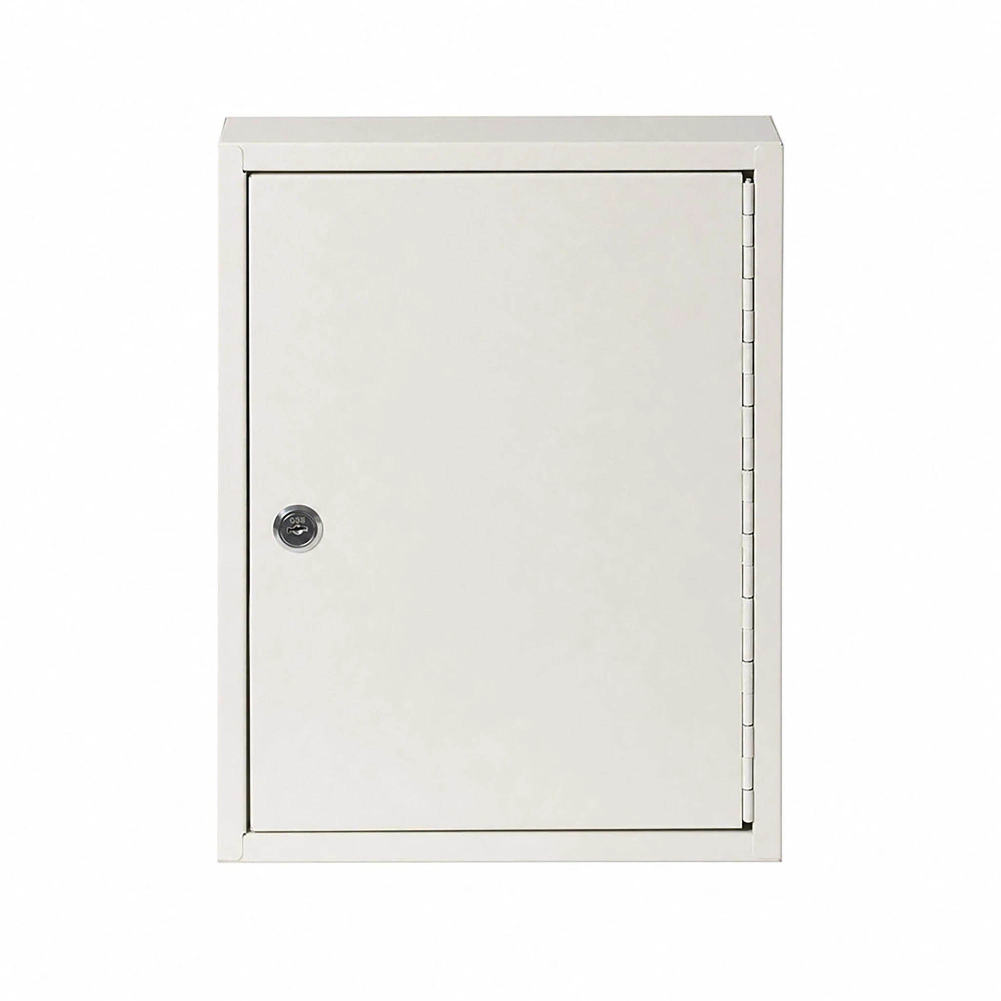 2 Levede Key Safe Cabinet 42-Key Wall Mount Steel Lock Box - White - White, 2 of 8