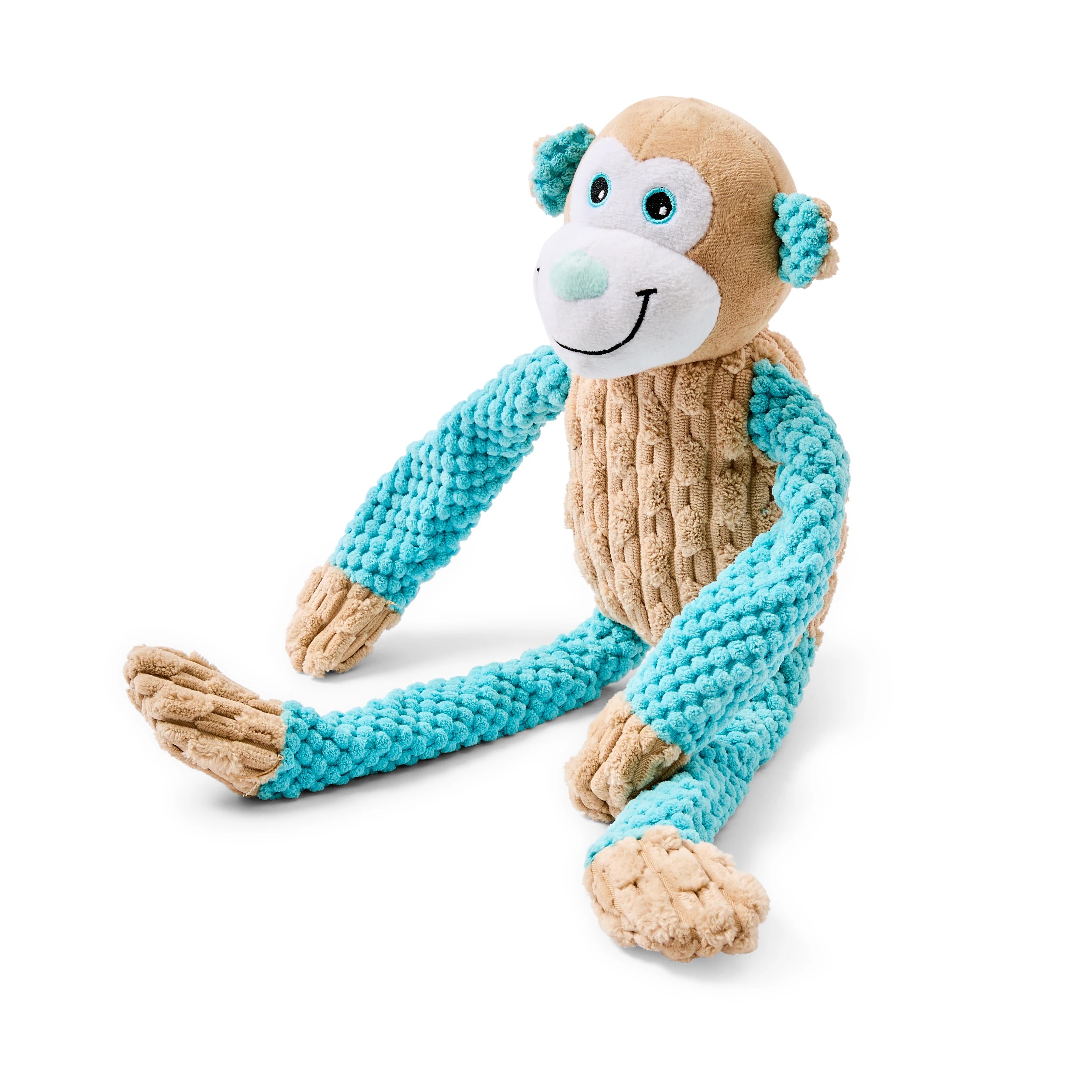 4 Pet Plush Floppy Knots - Monkey, 4 of 8
