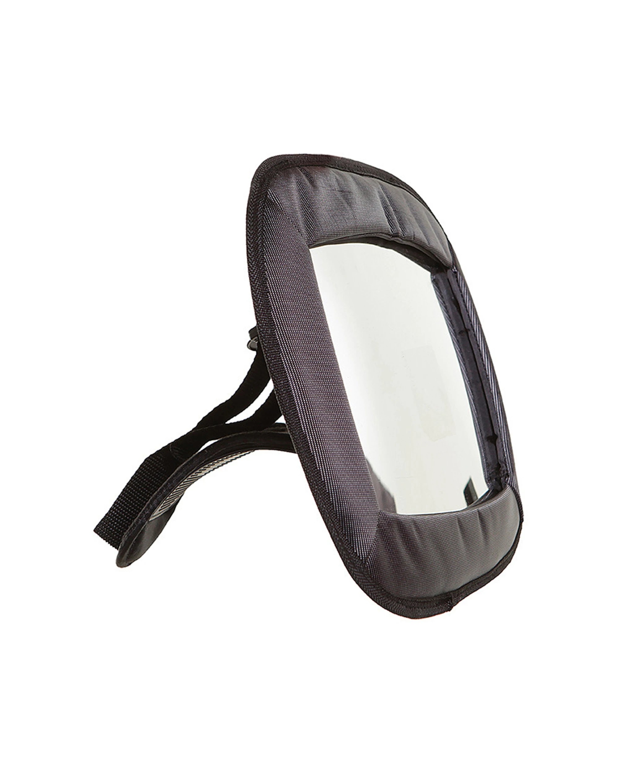 1 Dreambaby Backseat Headrest Mirror Large Wide Angle Fits Most Headrests - Black, 1 of 4
