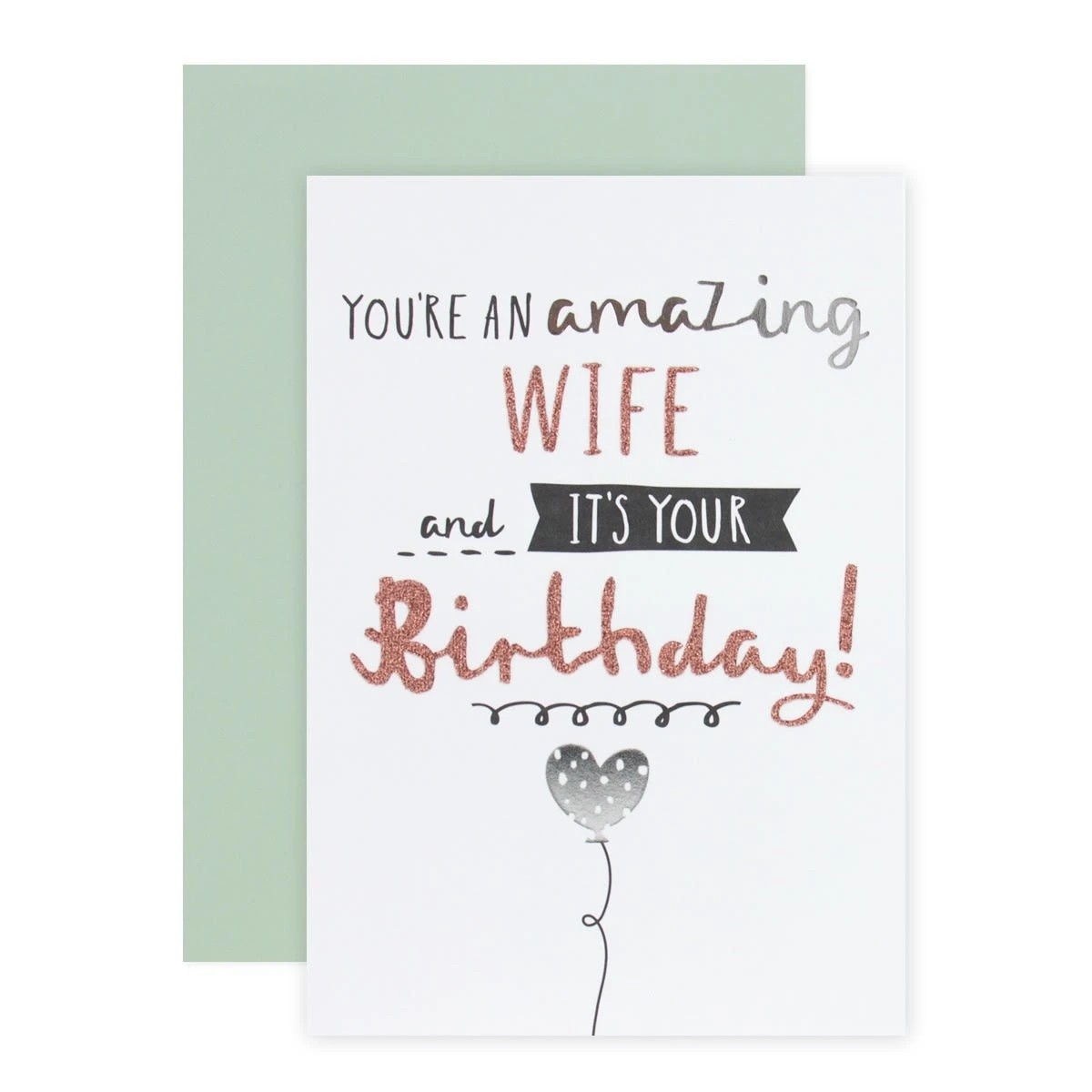 1 Connections from Hallmark Birthday Card For Wife - Amazing & Fantastic, 1 of 3