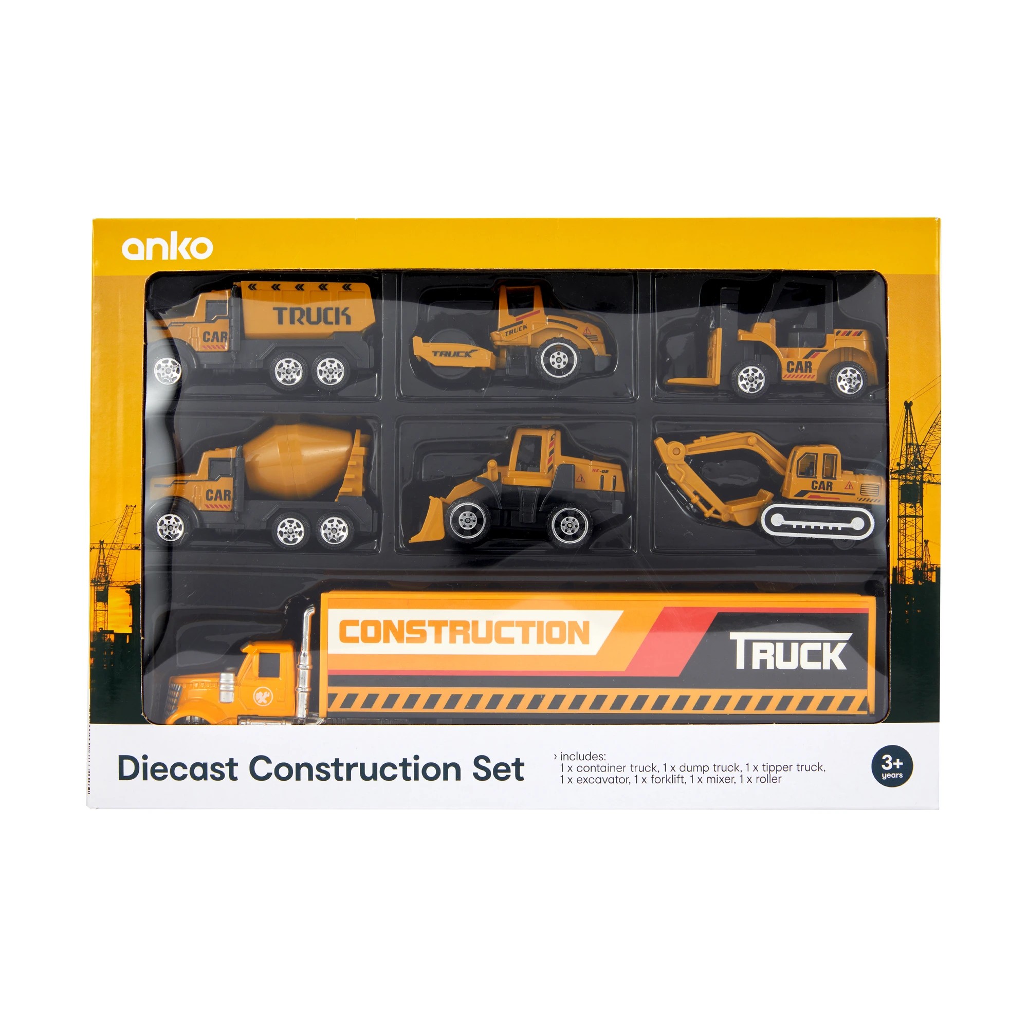 9 Diecast Construction Set, 9 of 10