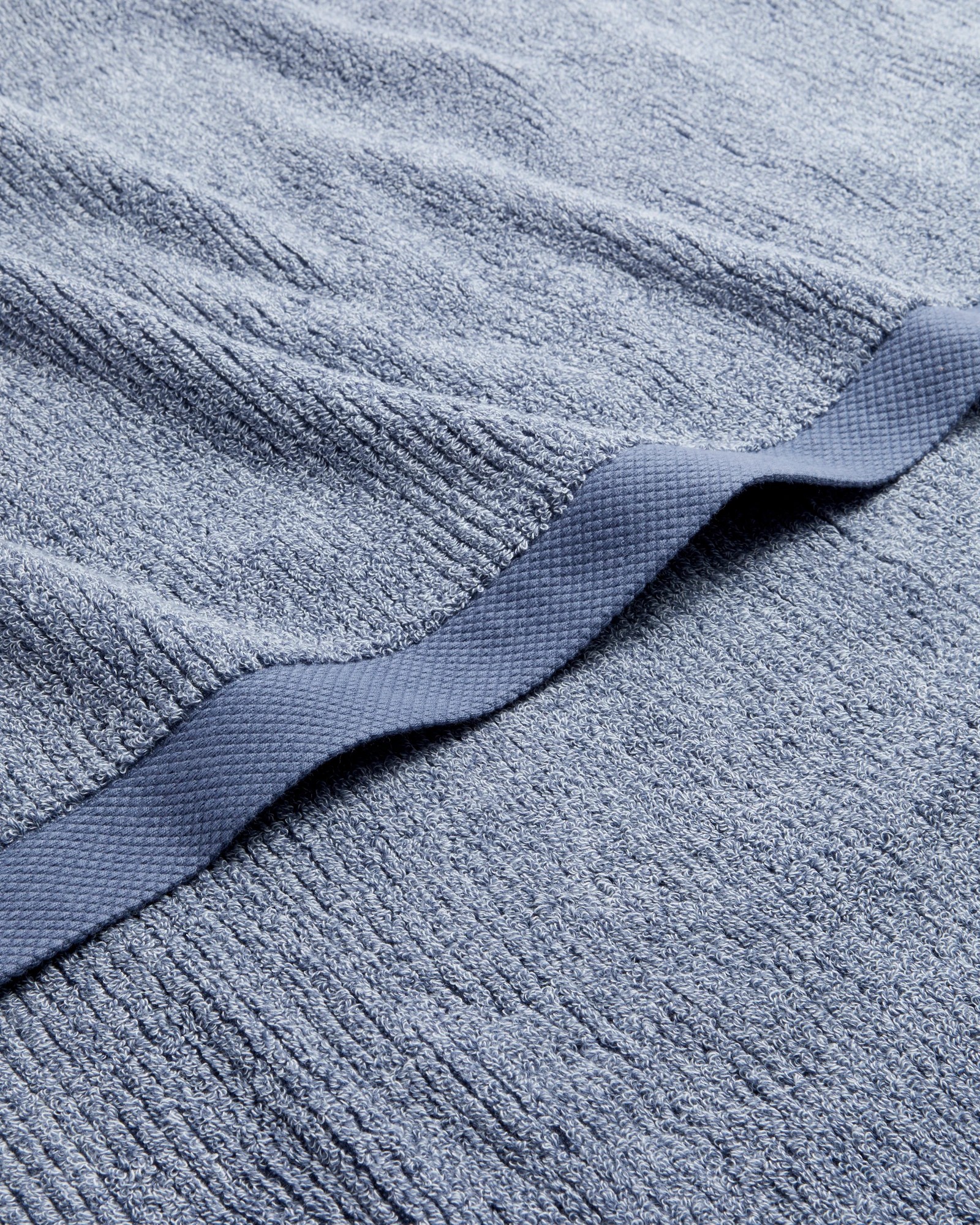 2 Target Australian Cotton Ribbed Bath Sheet - Piper Marle
 - Blue, 2 of 3