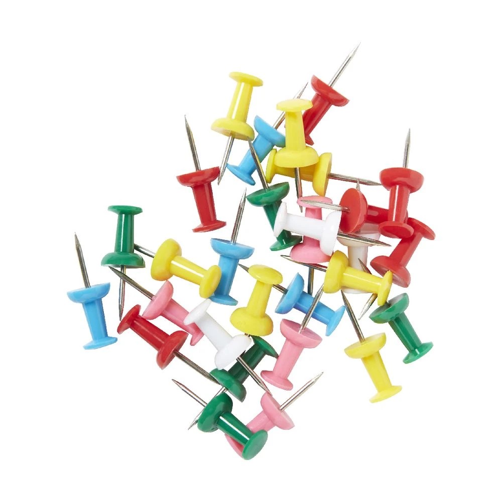 4 J.Burrows Push Pins Assorted 50 Pack, 4 of 6
