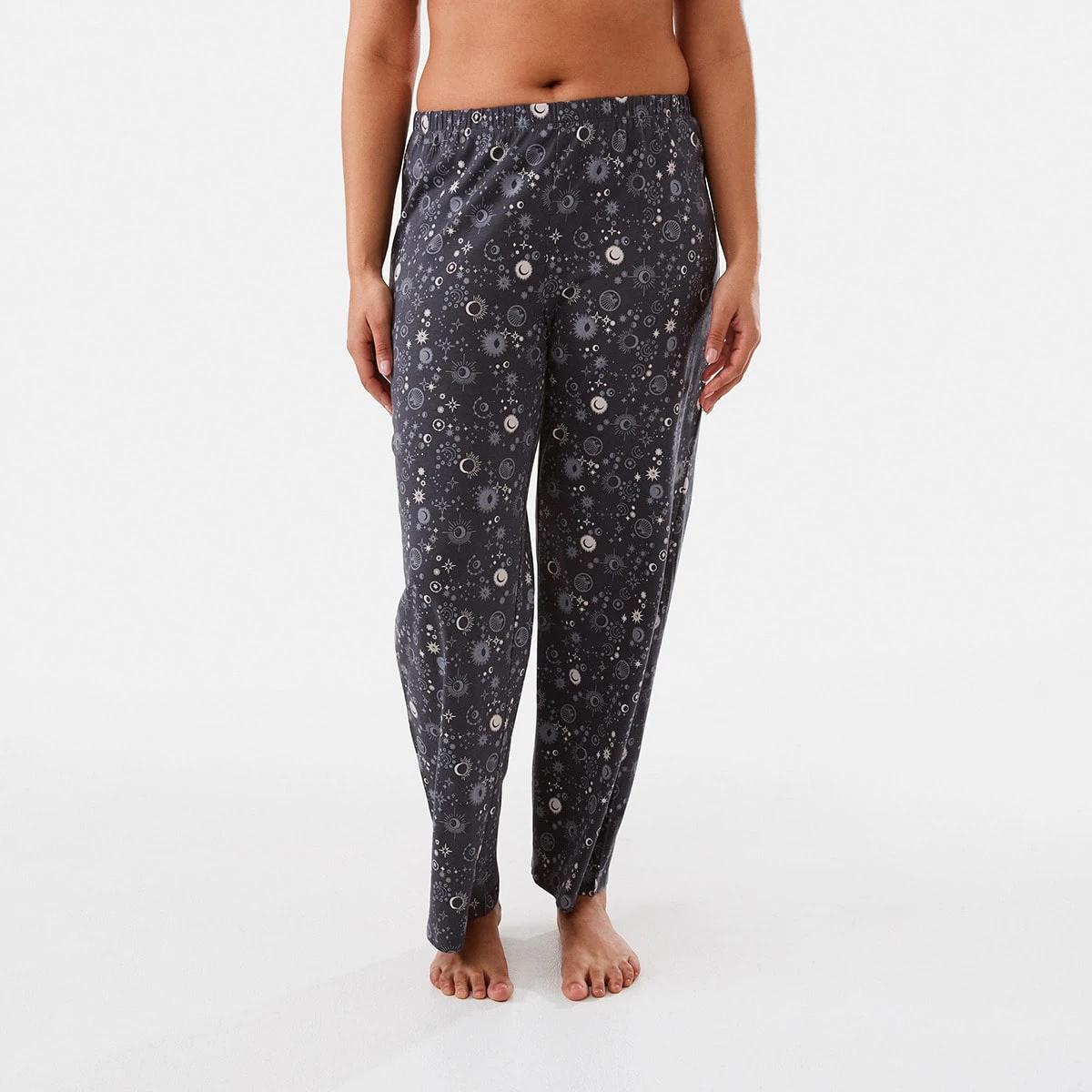 1 Printed Knit Pants Cosmos S, 1 of 5