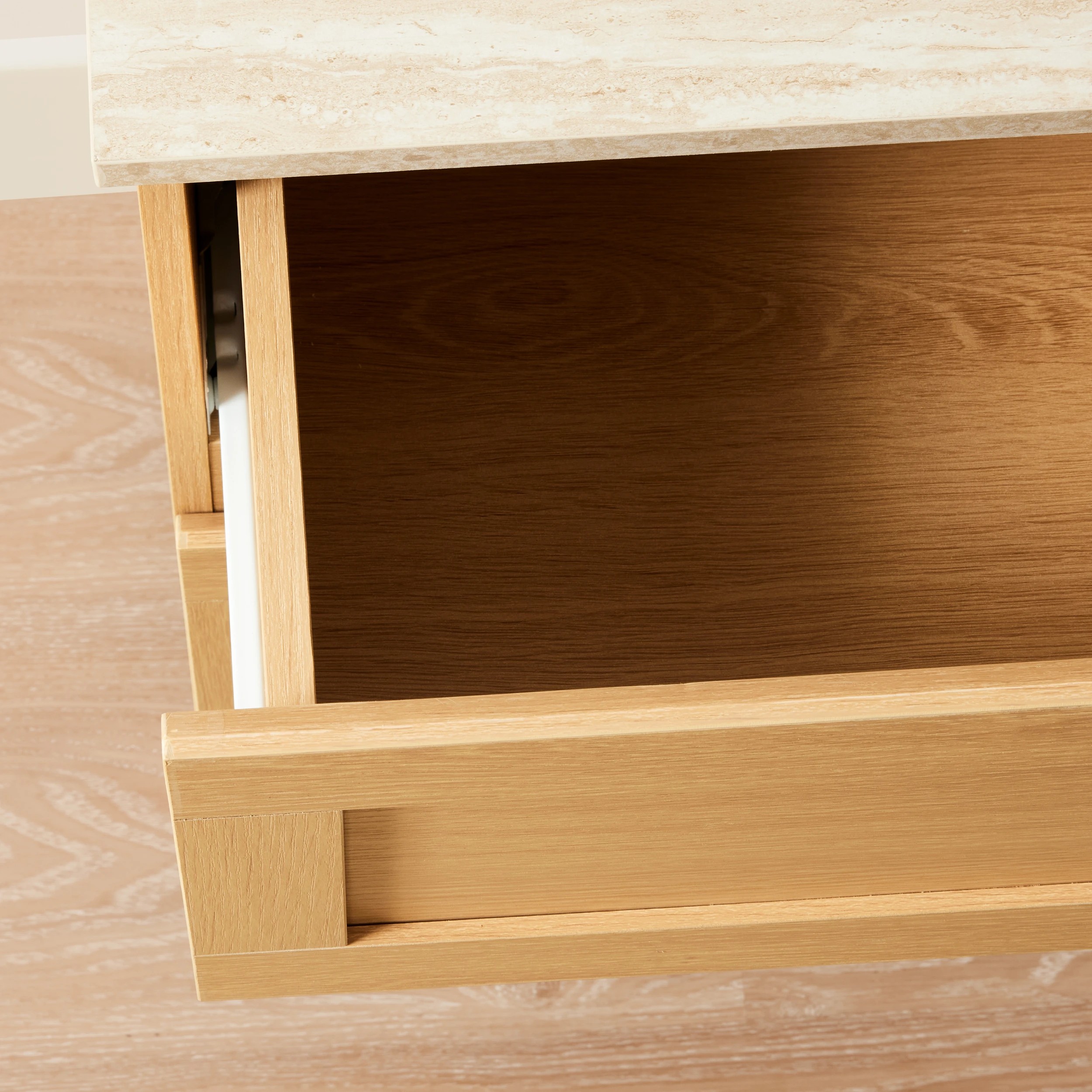 7 Bailey Bedside Table - Oak Look, 7 of 7