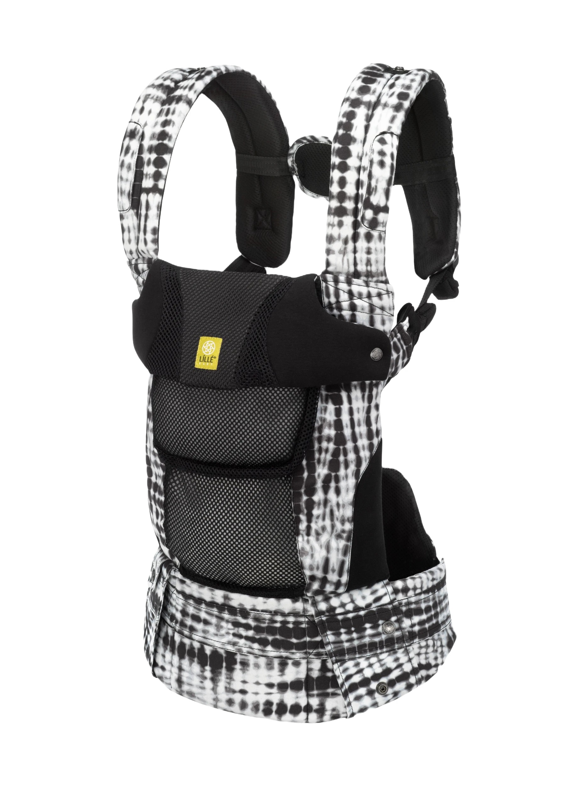 1 Lillebaby Complete Airflow DLX Shibori Baby Carrier - Black, 1 of 4