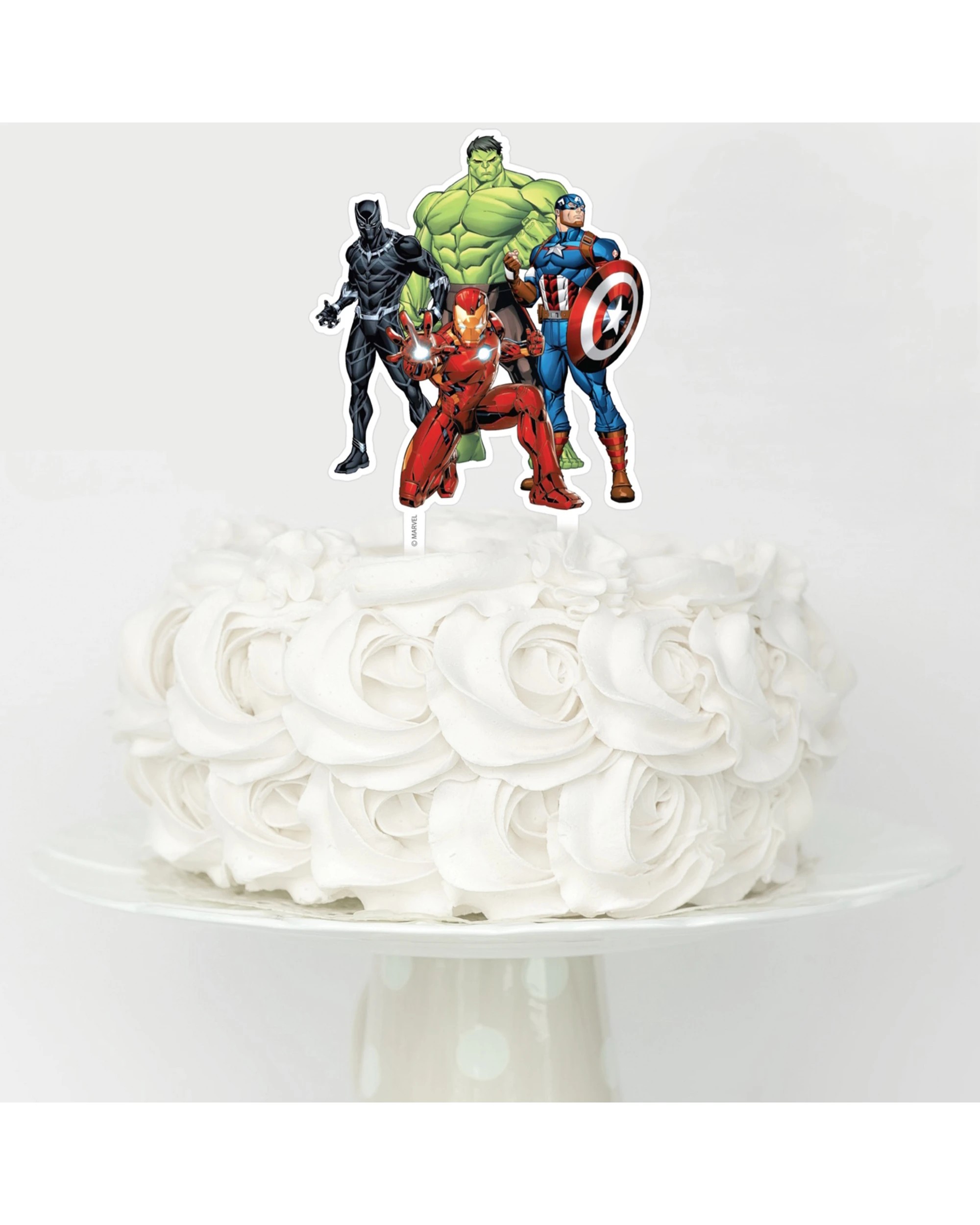 2 Marvel Marvel Avengers Acrylic Cake Topper, 2 of 2