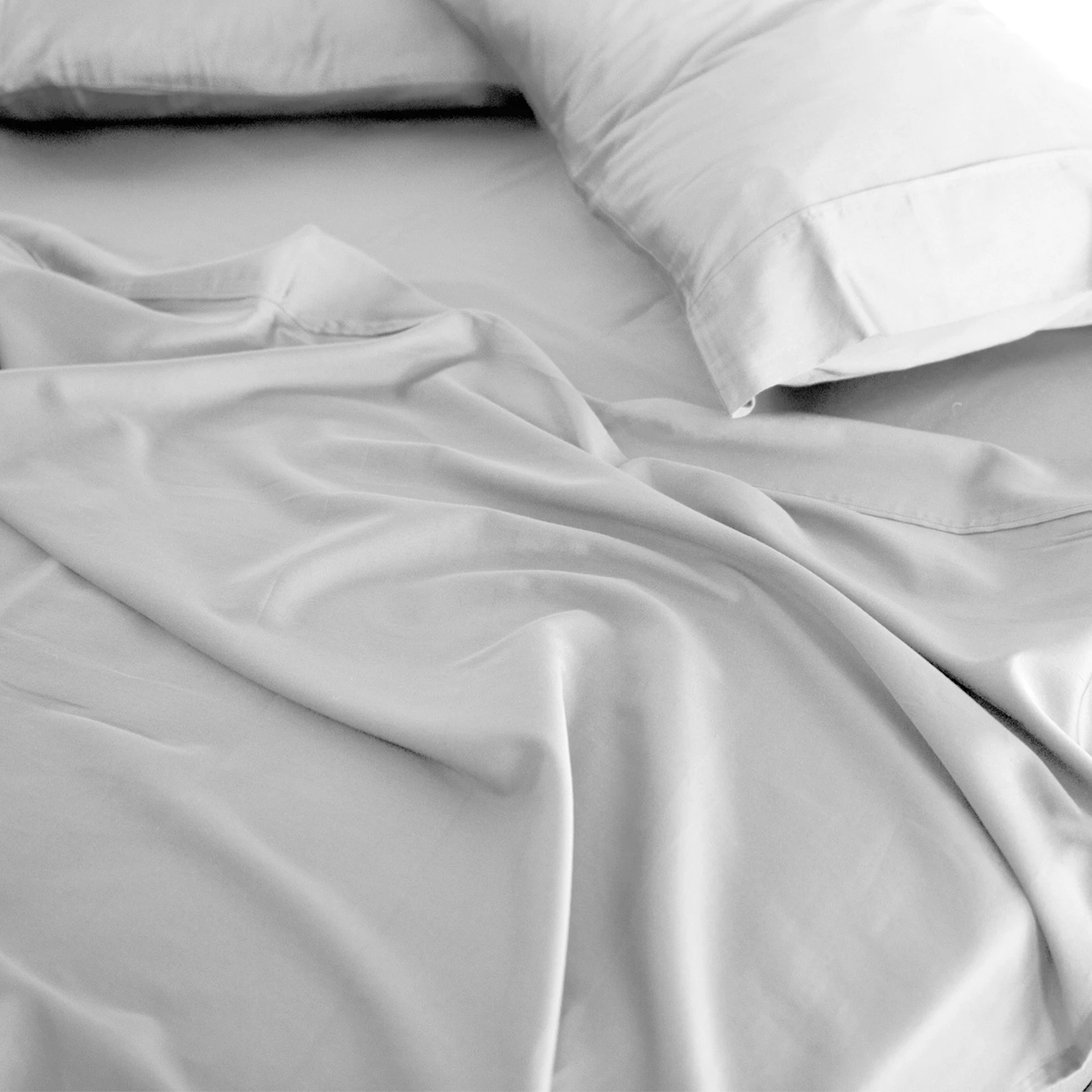 3 Royal Comfort 1000TC Balmain Hotel Grade Bamboo Cotton Sheets Pillowcases Set - Queen Bed - Grey, 3 of 4