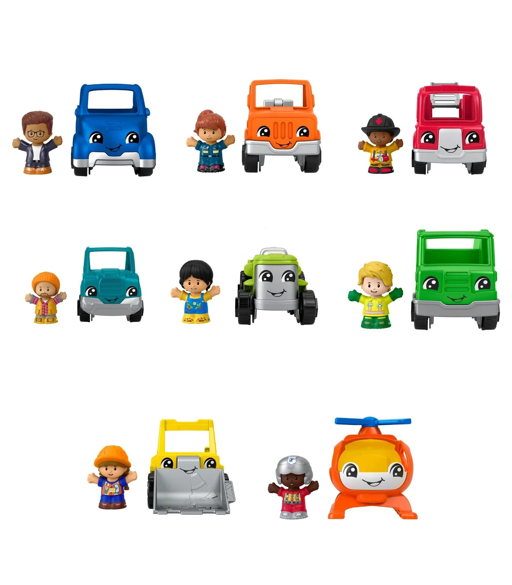 1 Fisher-Price Little People Toy Vehicle & Figure Set - Assorted* - Blue, 1 of 10