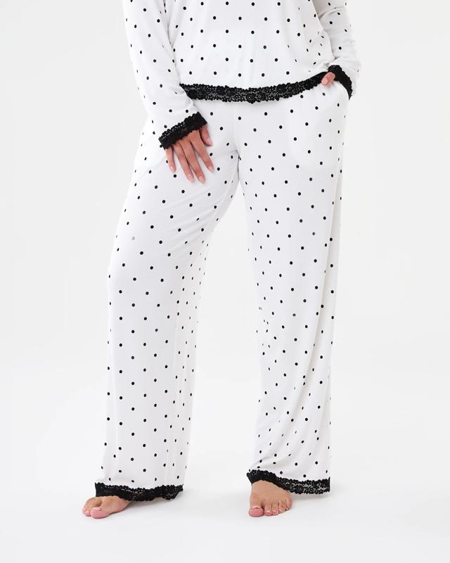 Viscose Rib Lace Trim P