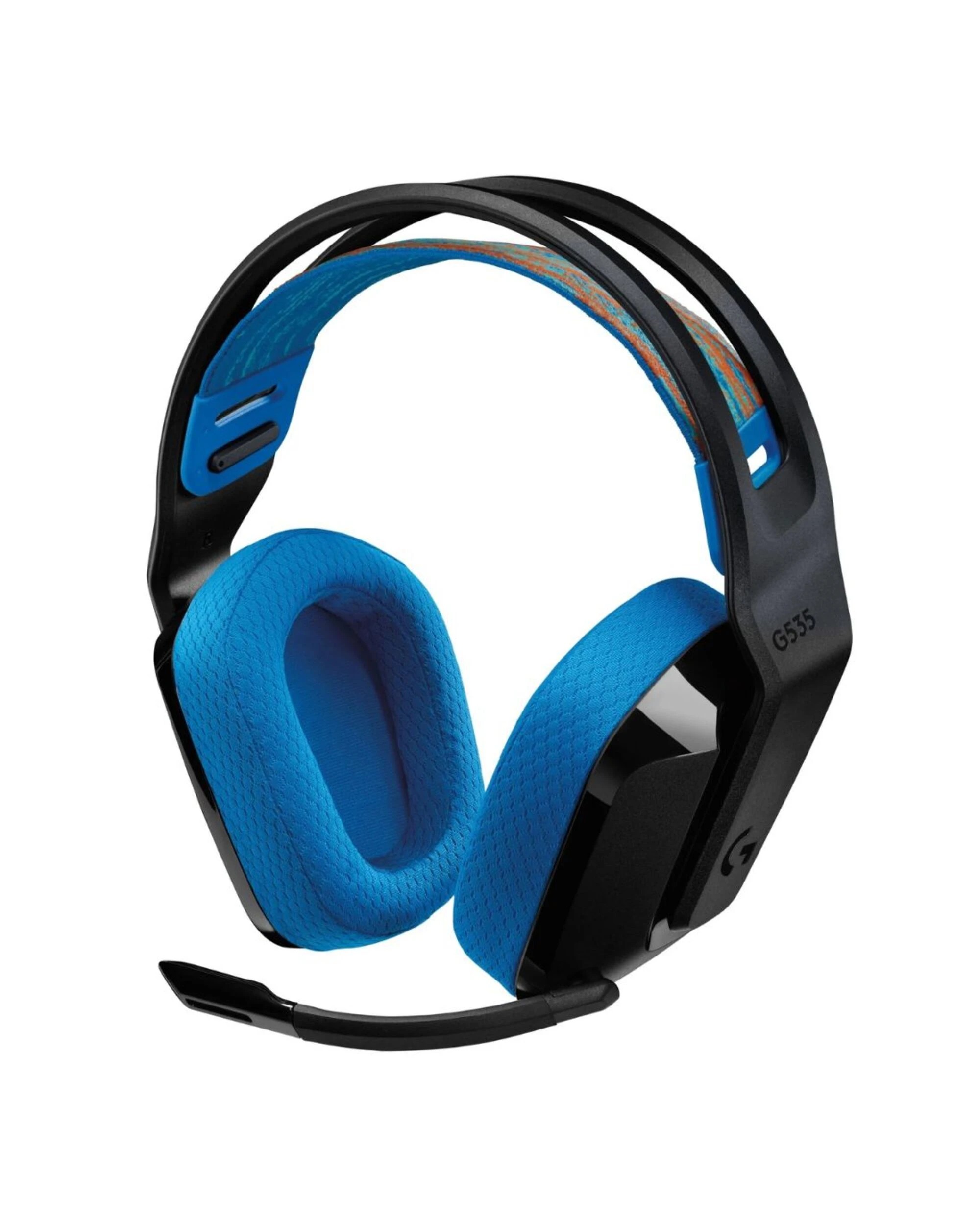 1 Logitech G G535 LIGHTSPEED Wireless Gaming Headset for PlayStation 5 939-002220 -/Blue - Black, 1 of 9