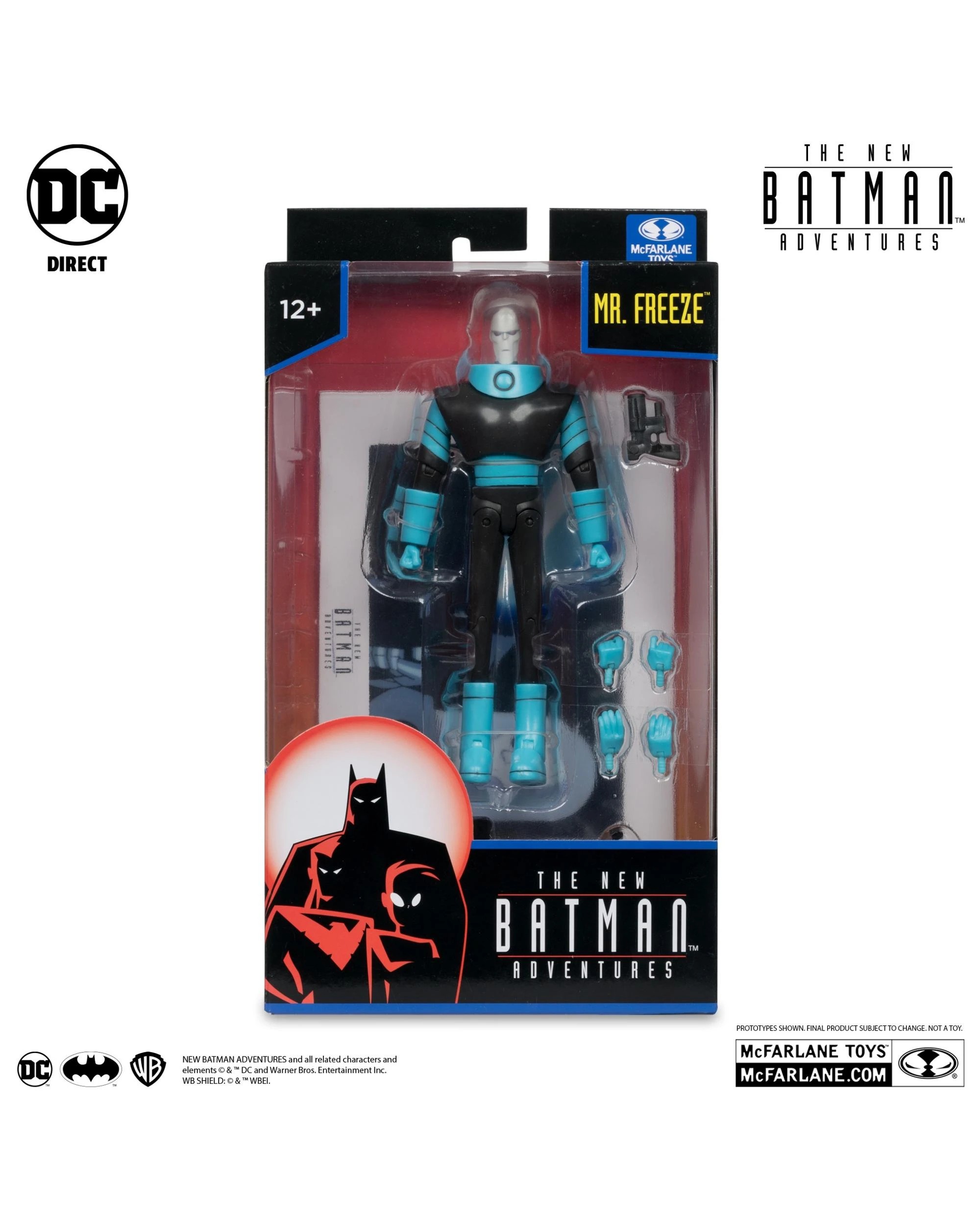 9 DC Direct The New Batman Adventures Mr Freeze 6 inch Action Figure, 9 of 10