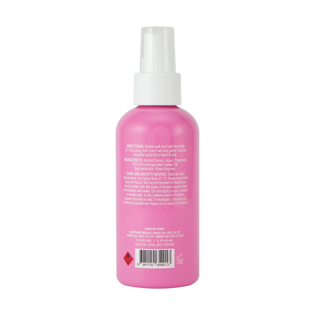 3 OXX Haircare Melon Crush Hair and Body Mist 150ml - Watermelon and Apple Scented, 3 of 6