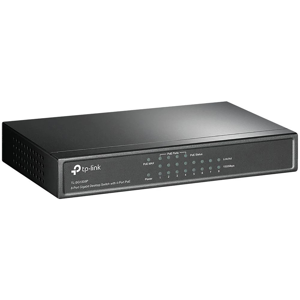 2 TP-Link PoE Gigabit Ethernet Switch 8 Port TL-SG1008P, 2 of 3