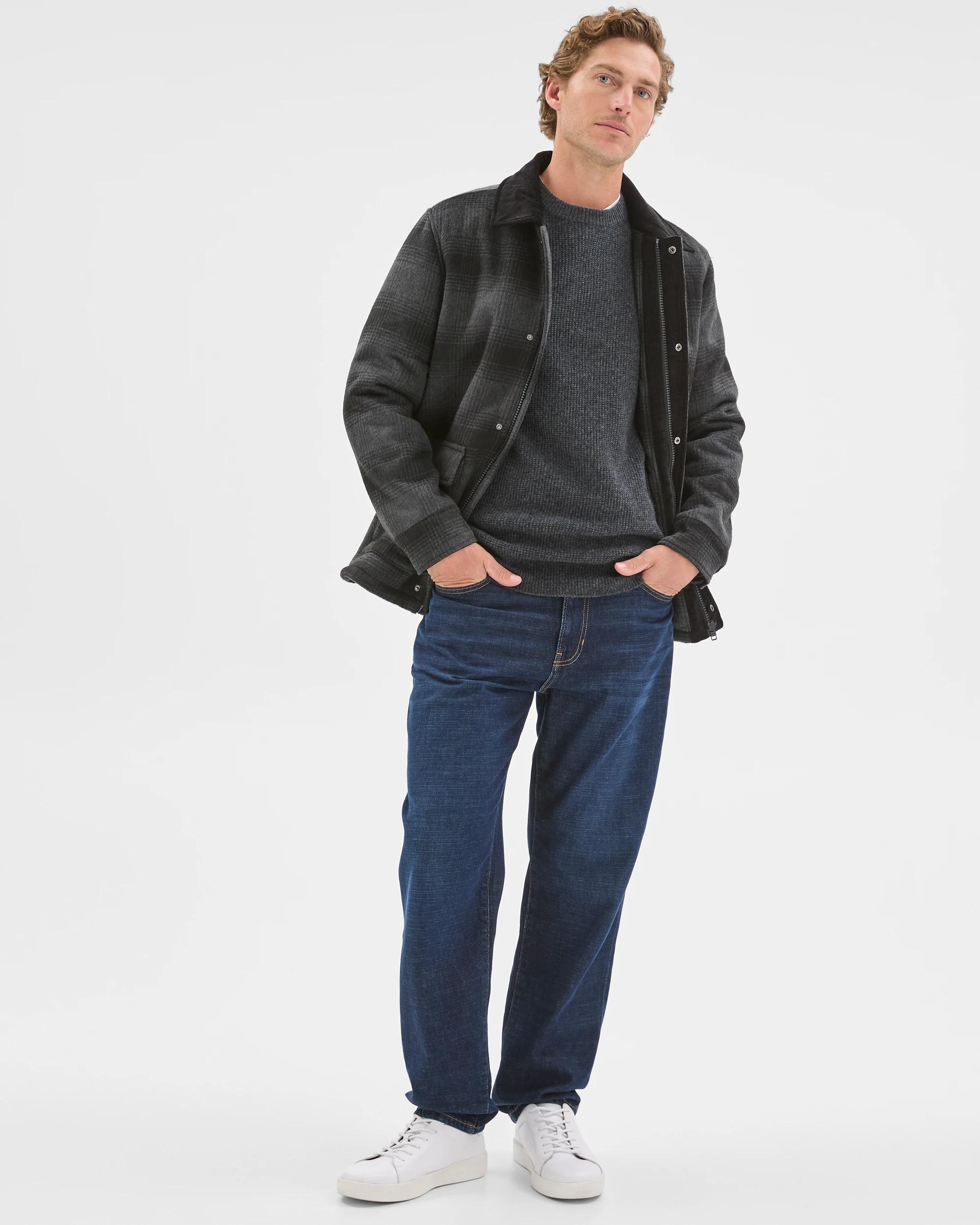 4 Target Man Long Sleeve Bushmans Jacket BLACK, 4 of 7