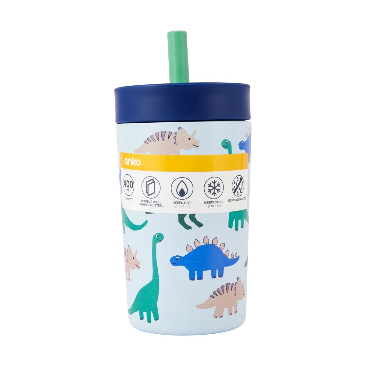 7 400ml Dino Double Wall Sipper Tumbler, 7 of 7