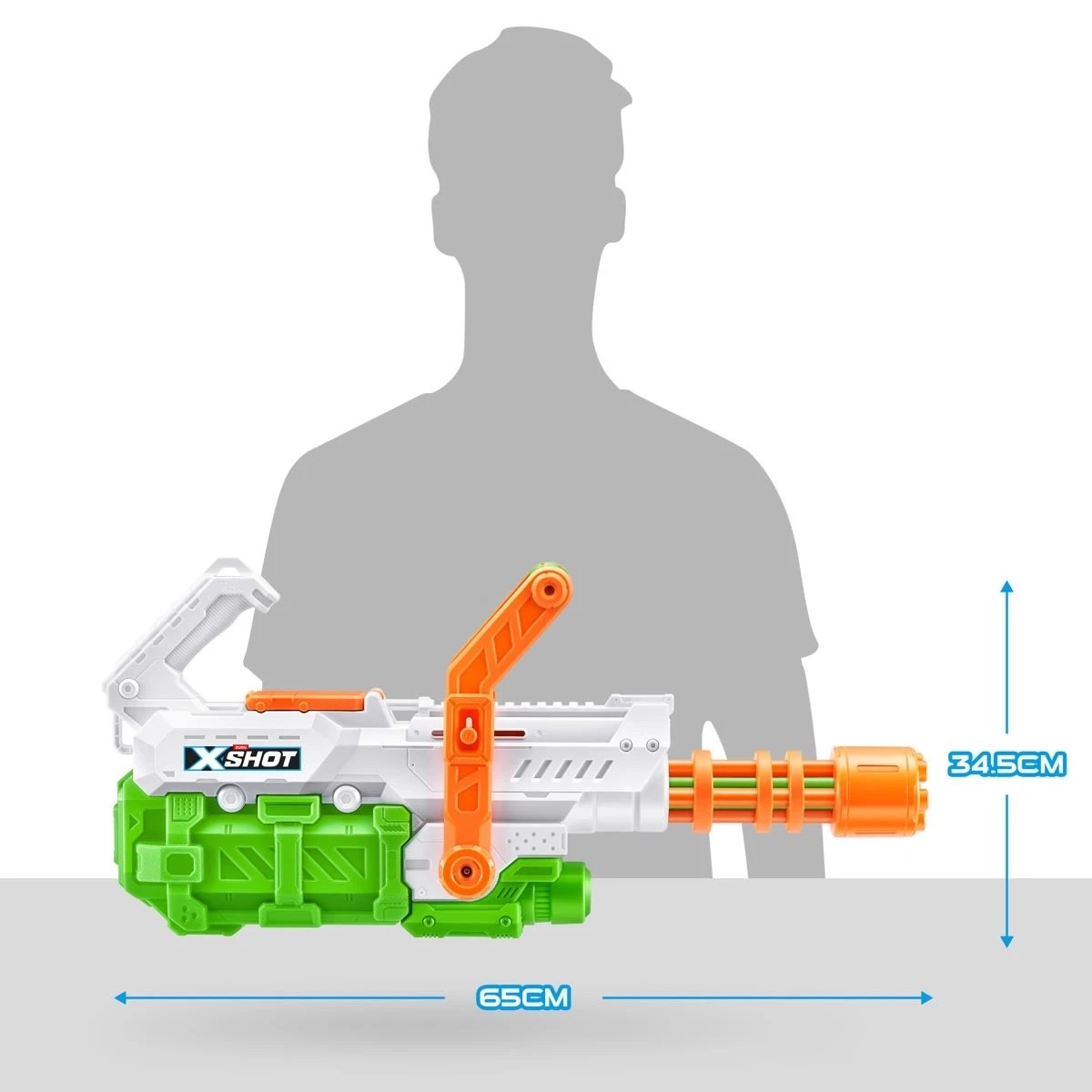4 Zuru X-Shot Fast-Fill Hydro Cannon Water Blaster, 4 of 9