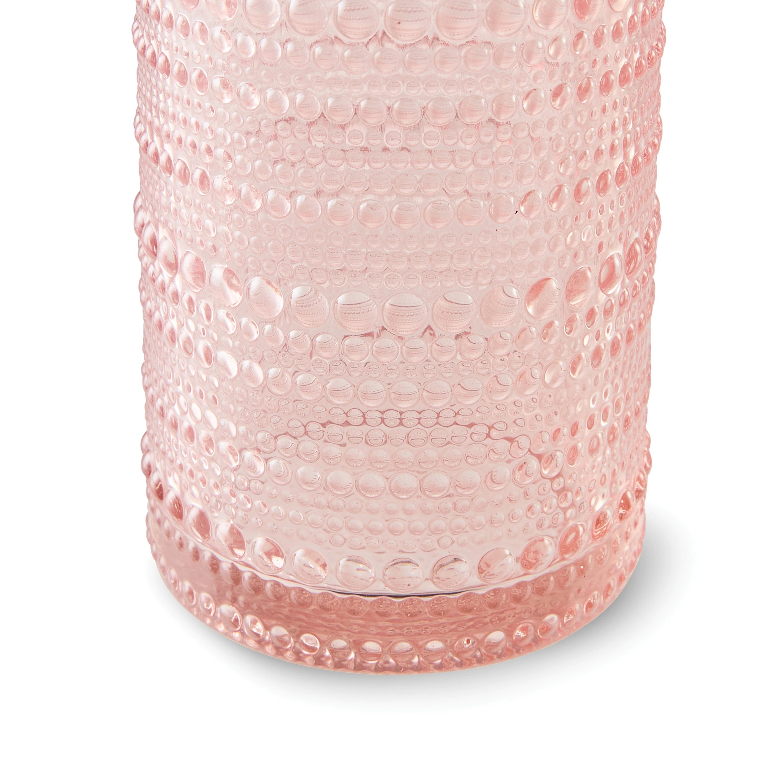 5 6 Pink Pearls Highball Glasses, 5 of 6